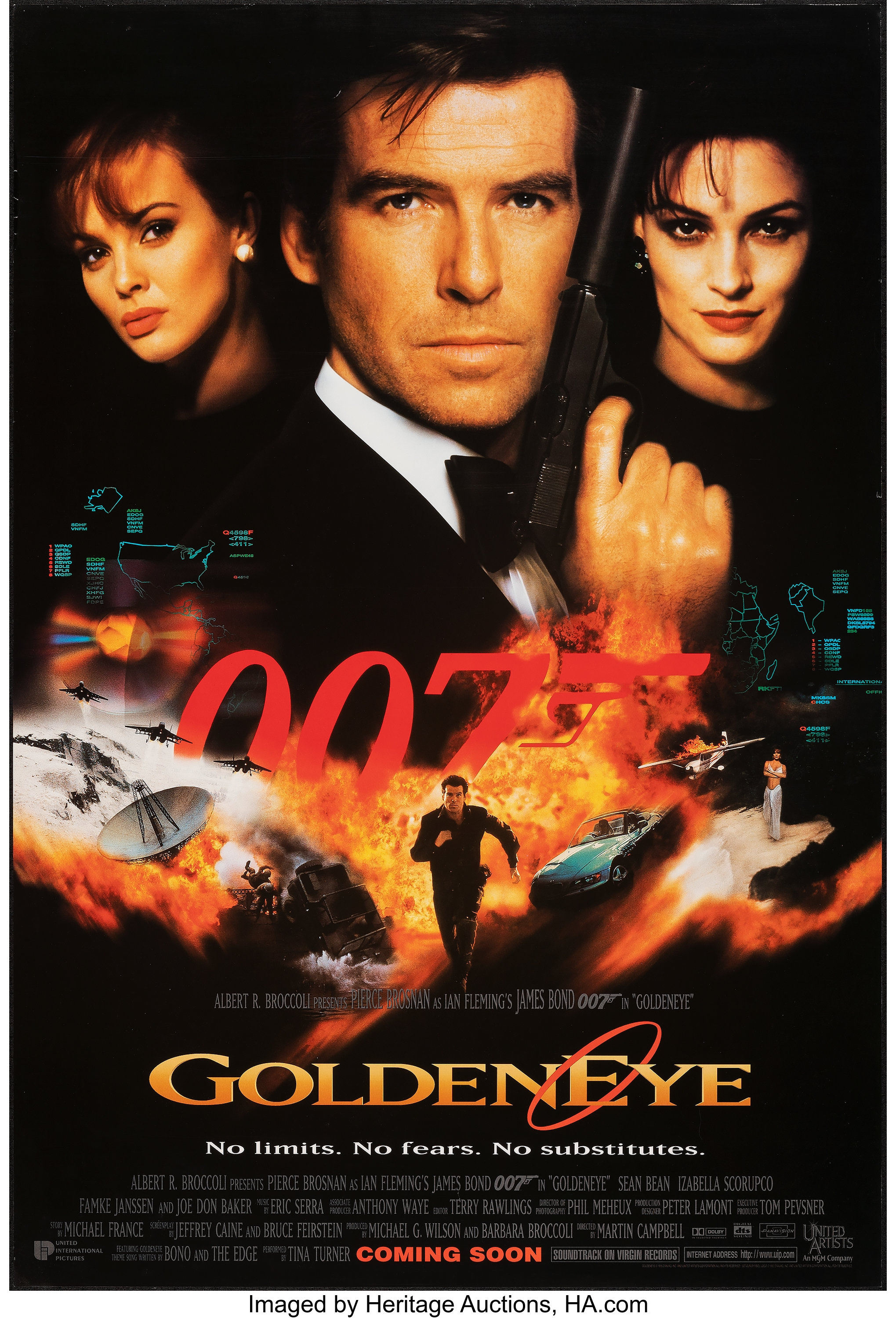 James Bond 007 “Goldeneye” German Poster Magazine