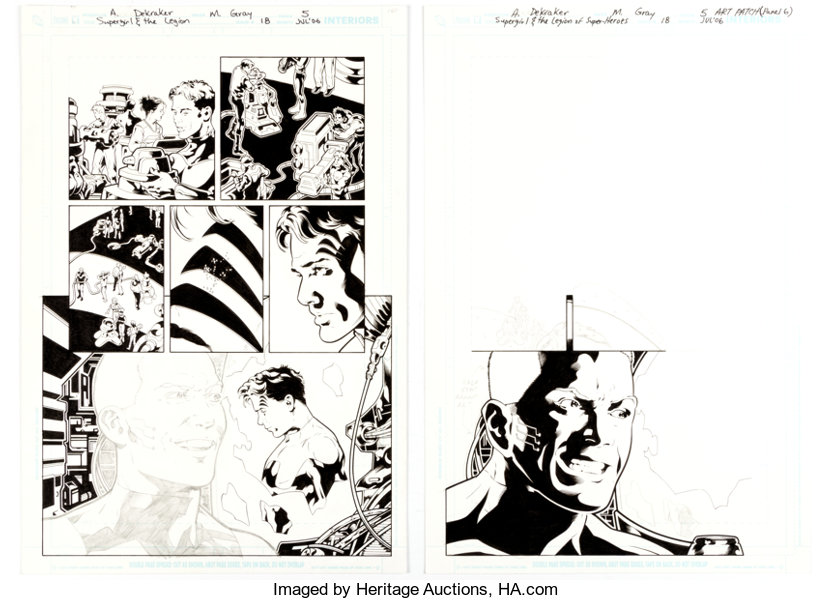 Adam DeKraker Original Art For Sale | ComicArtTracker