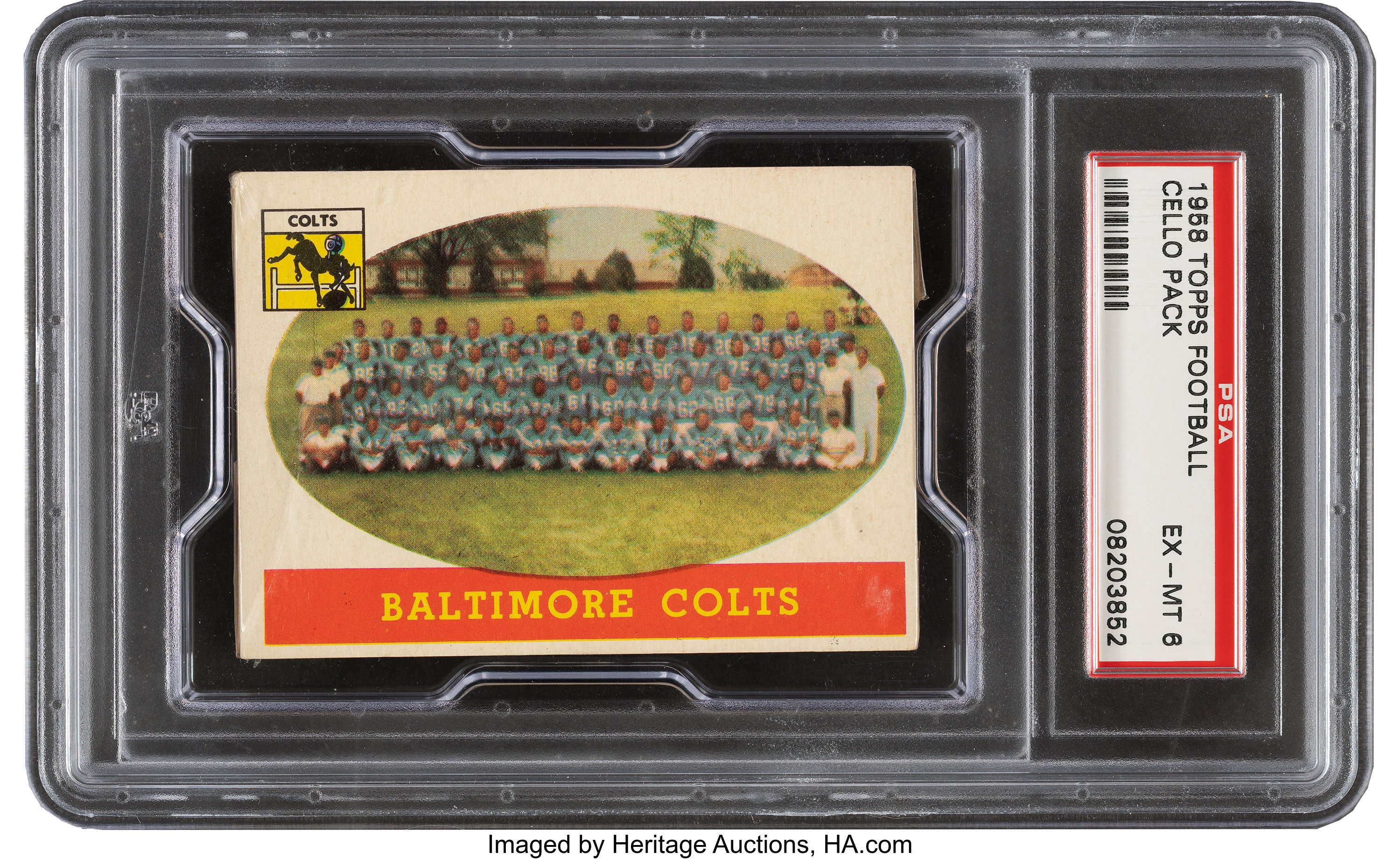 1958 Topps Detroit Lions