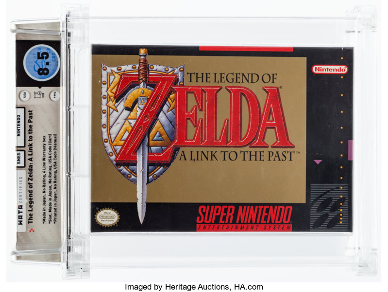 LEGEND OF ZELDA: LINK TO THE PAST Complete CIB Nintendo SNES