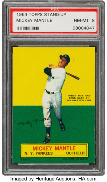 Mickey Mantle 1964 Topps PSA 4