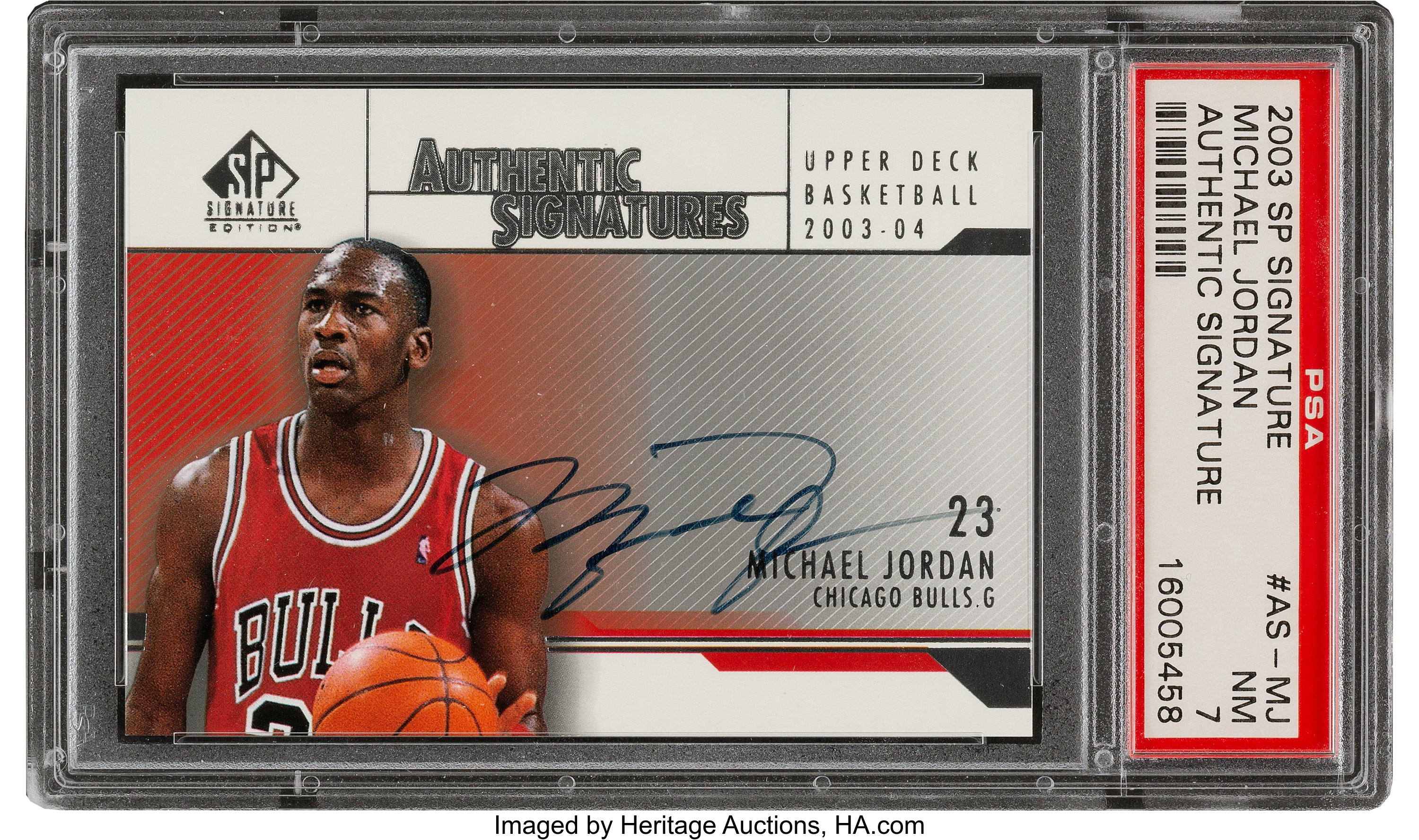 Sell Your 2003-04 SP Signature Edition Authentic Gold Michael Jordan