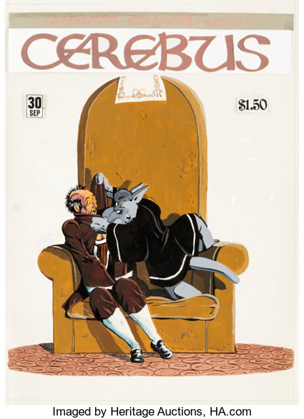 Original Comic Art:Covers, Dave Sim Cerebus #30 Cove...