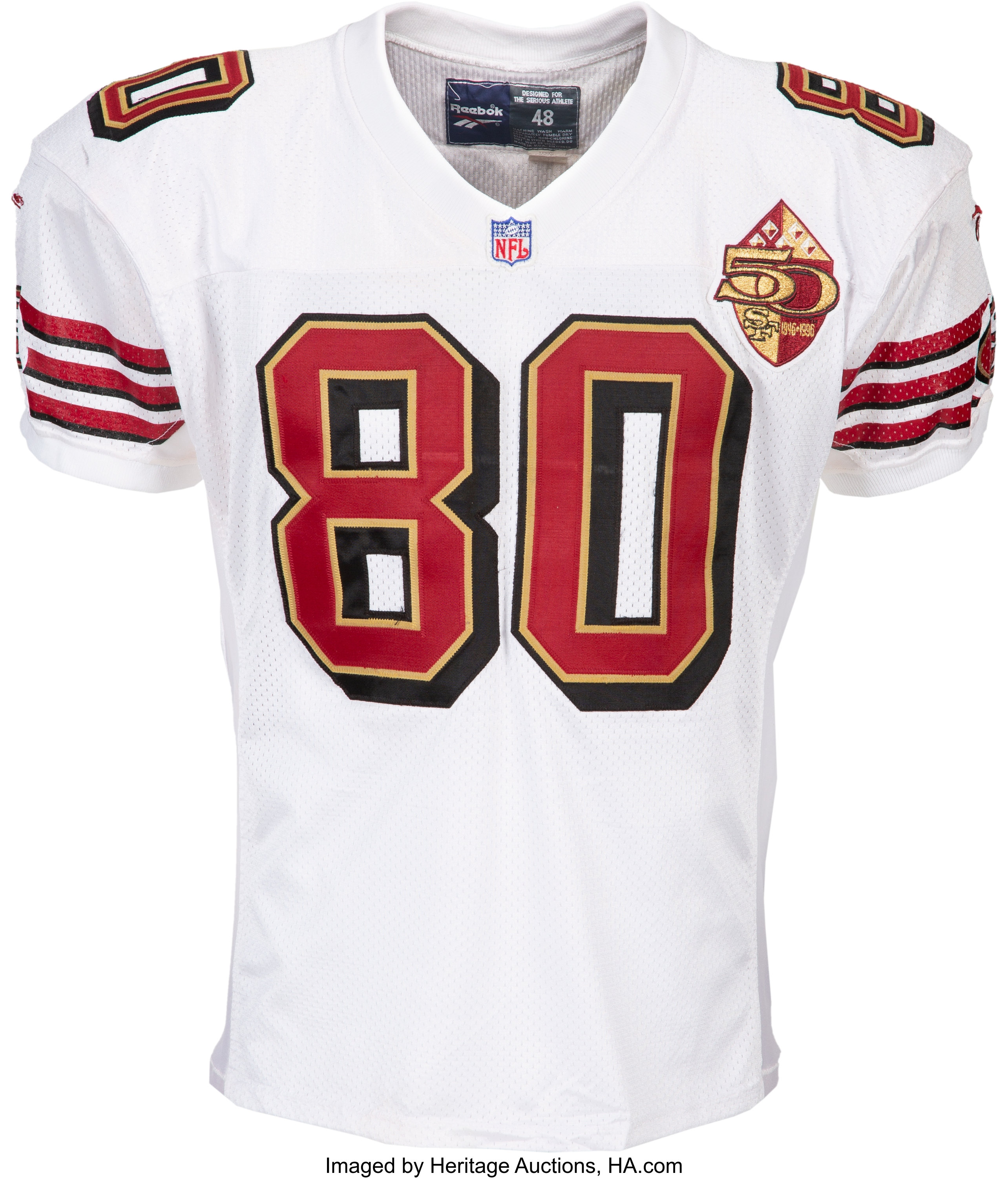 Steve Young 1990 San Francisco 49ers NFL Reebok Gridiron Classic White  Jersey XL