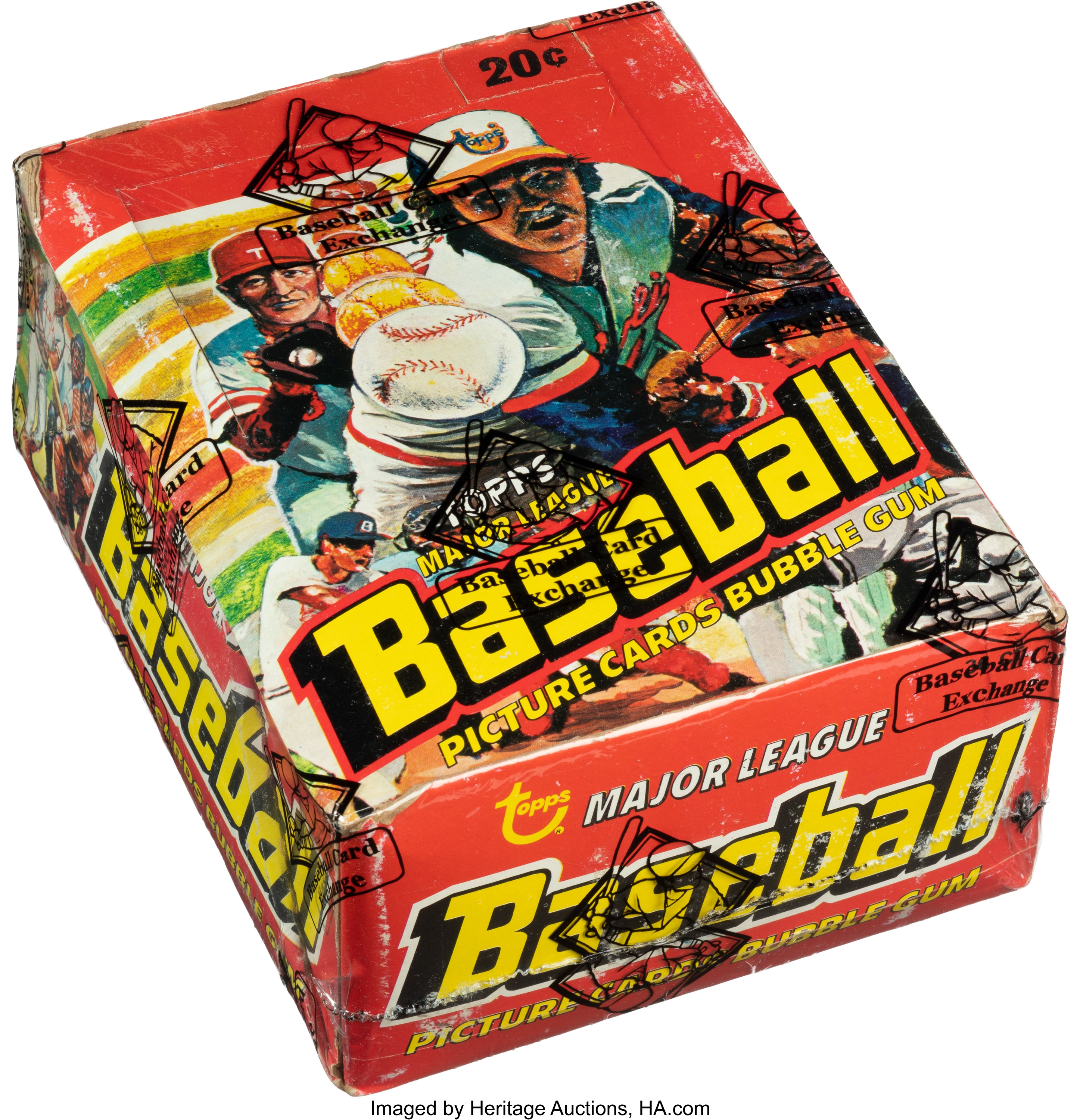1978 Topps Baseball Wax Box With 36 Unopened Packs. ... Baseball | Lot  #56311 | Heritage Auctions