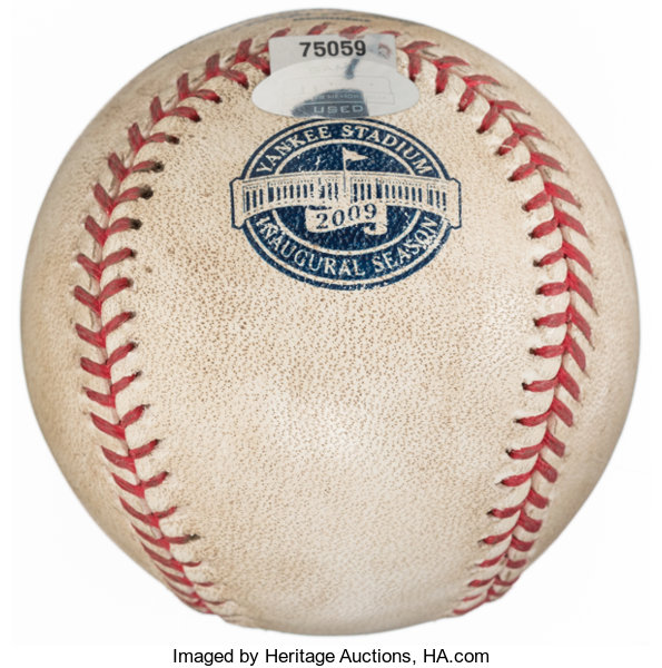 2009 World Series Game 6 Game Used Base. Baseball Collectibles