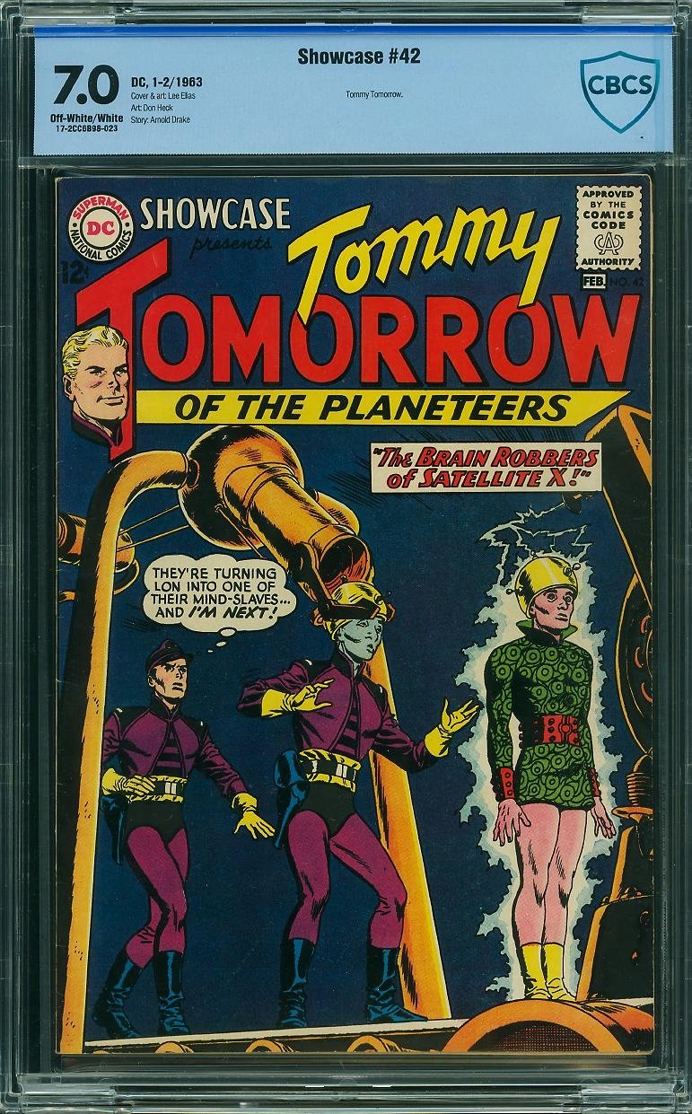 frø livstid argument Showcase 42 Tommy Tomorrow - CBCS CERTIFIED (DC, 1963) CGC | Inv #800092800  | Heritage Auctions