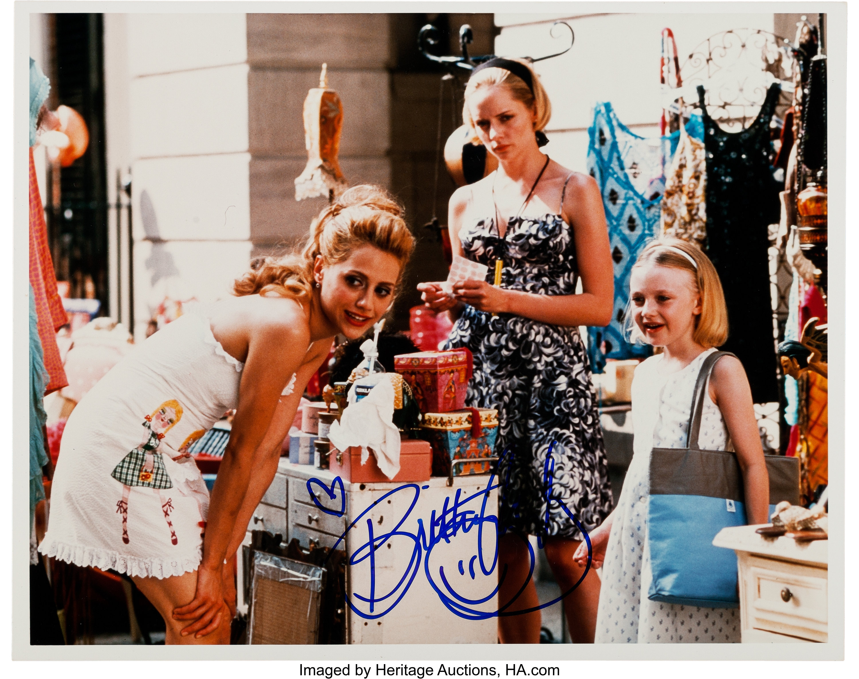 Brittany Murphy Signed Uptown Girls Promo Photo Movie Tv Lot Heritage Auctions