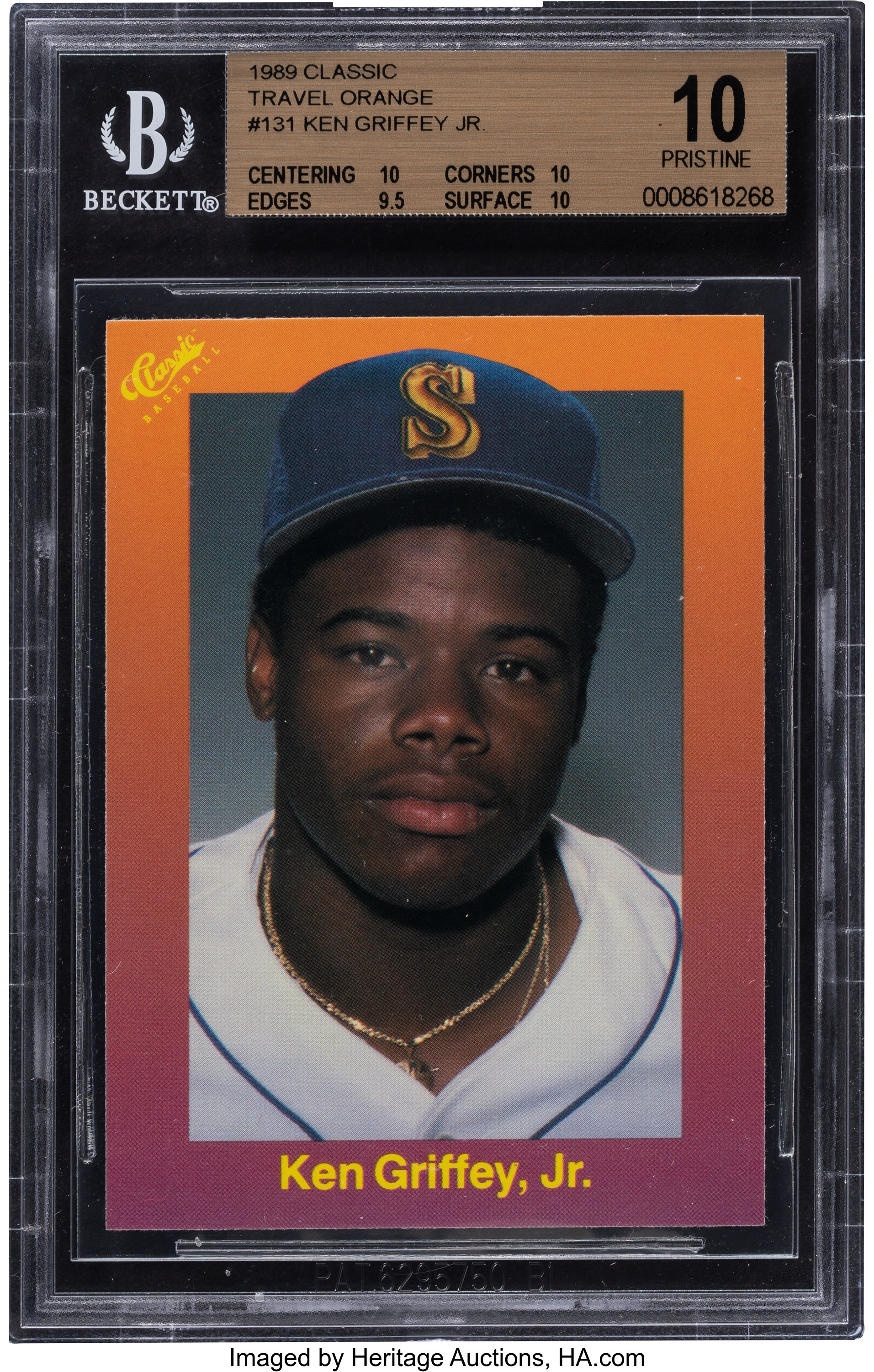 19 Classic Travel Update I Orange Ken Griffey Jr 131 Bgs Lot 569 Heritage Auctions