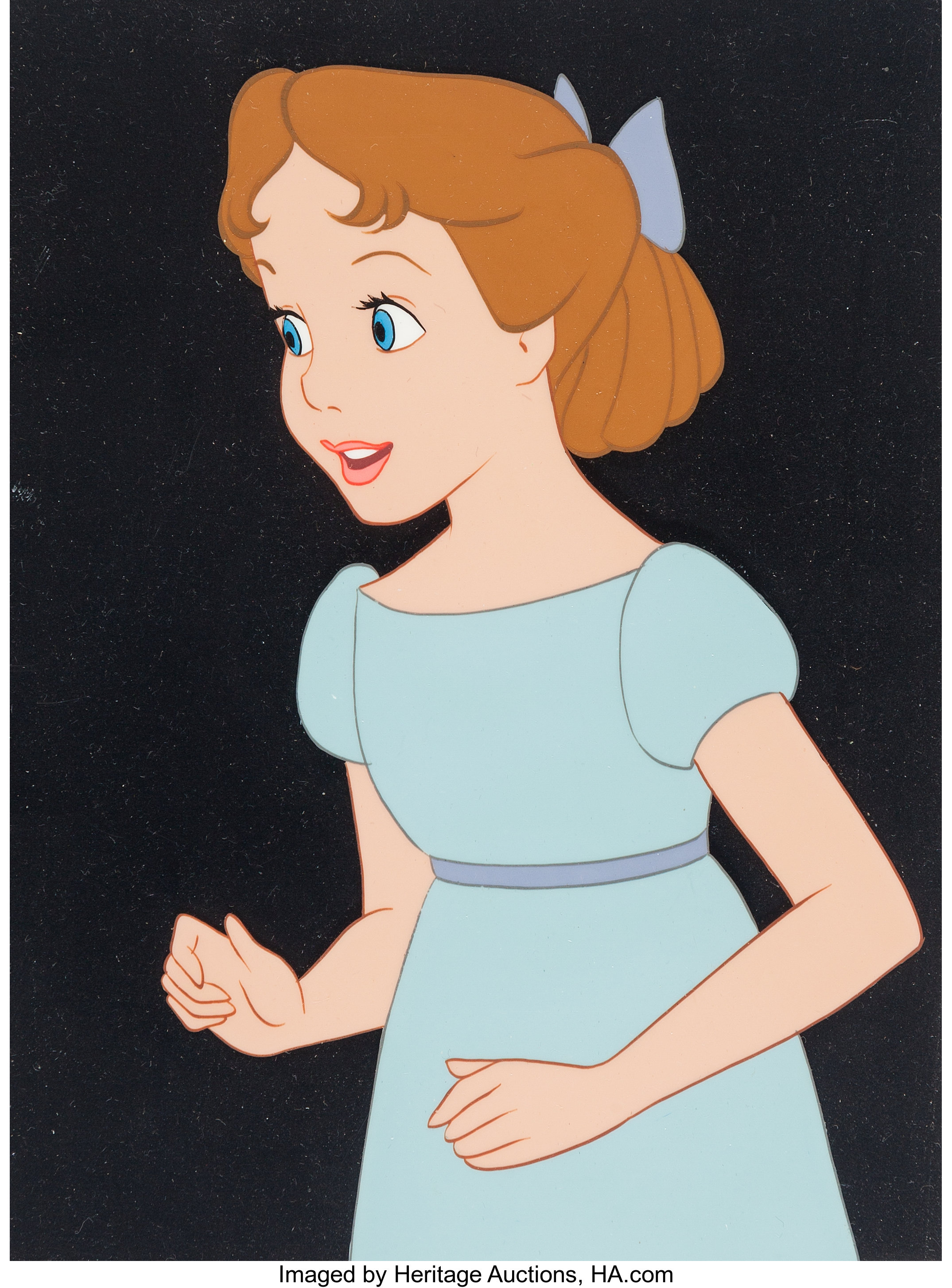 Peter Pan Wendy Darling Production Cel Walt Disney 1953 Lot Heritage Auctions