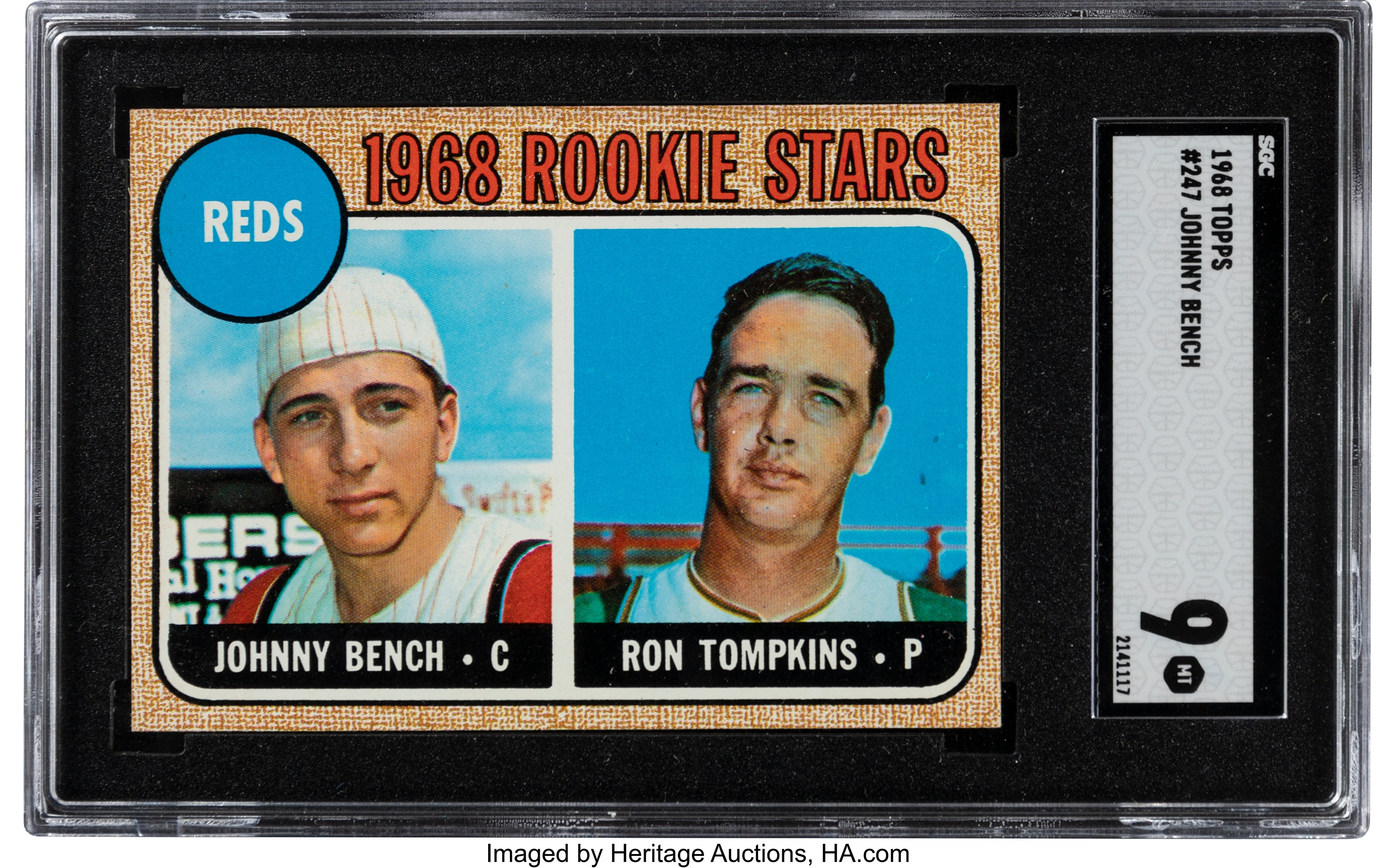 1968 Topps Johnny Bench Rookie Psa 5 Auction