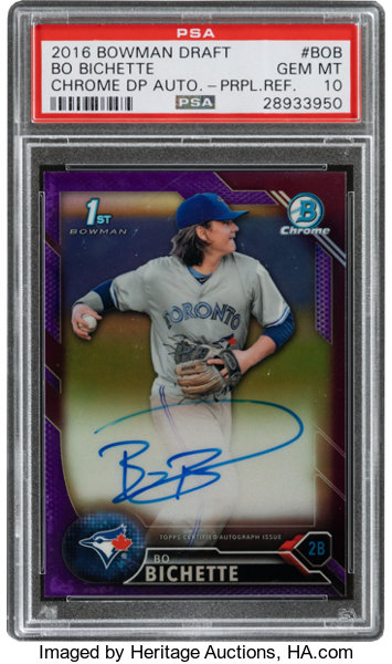 Bo Bichette - Sports Memorabilia & Autographed Sports Collectibles