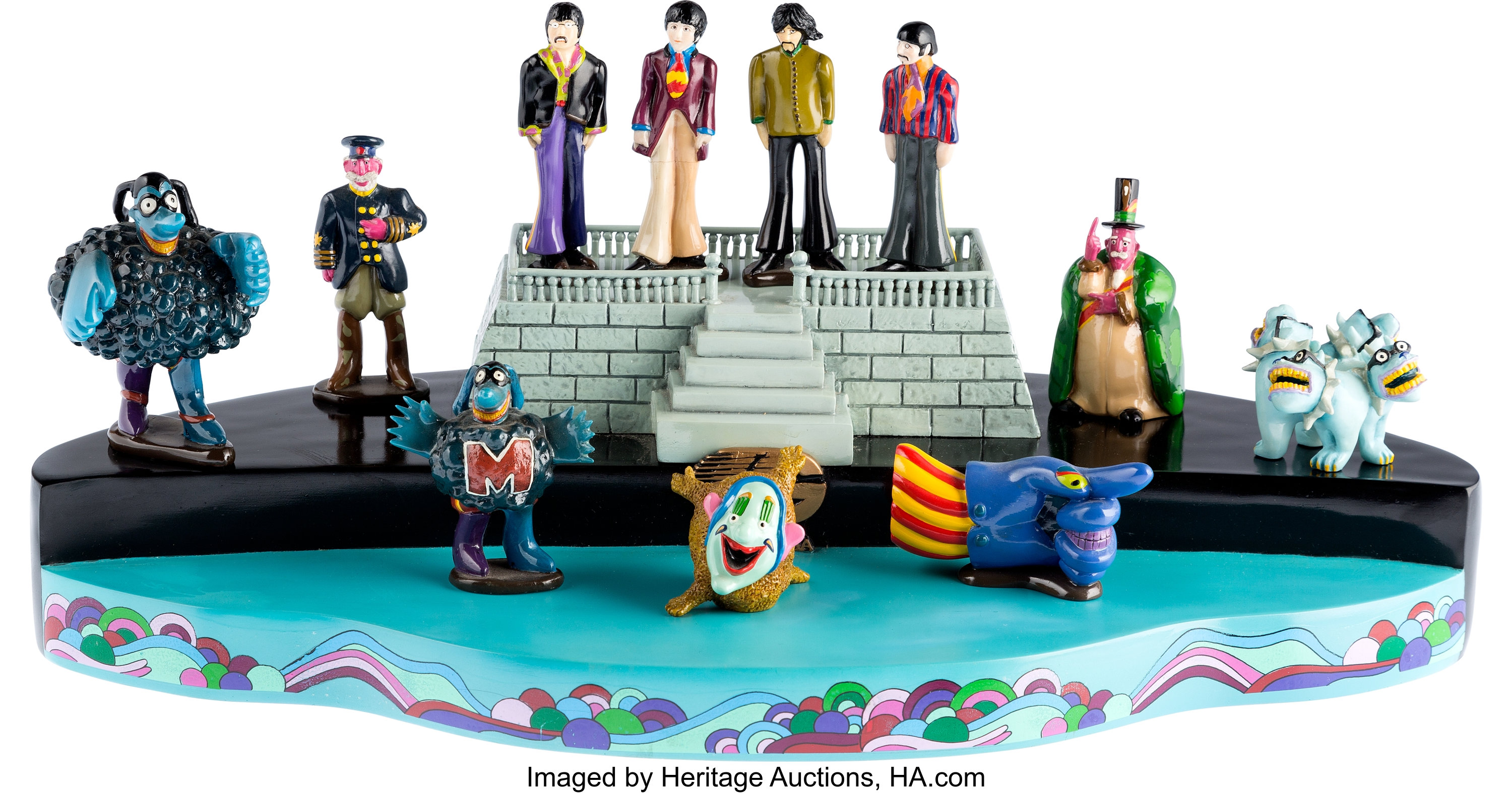 Beatles yellow discount submarine collectible figures