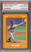 1988 Score 638 Tom Glavine ROOKIE Card/prospect HOF Atlanta 