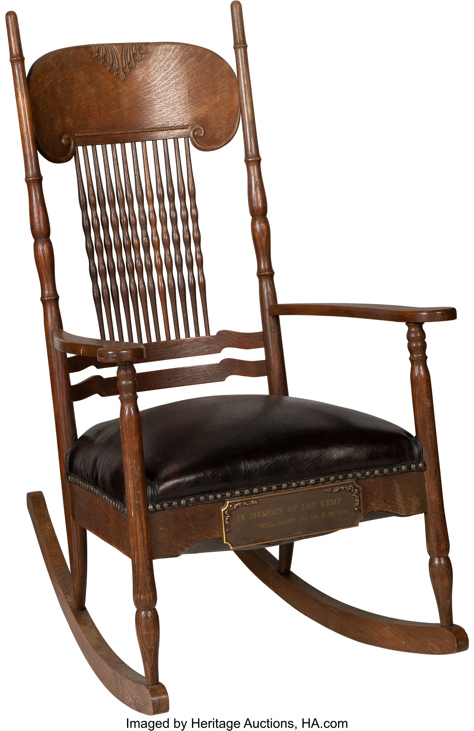 Stage Rocking Chair from Bob Dylan The Band s 1974 U.S. Tour