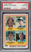 1978 Topps Lance Parrish/Dale Murphy - Rookie Catchers #708 PSA