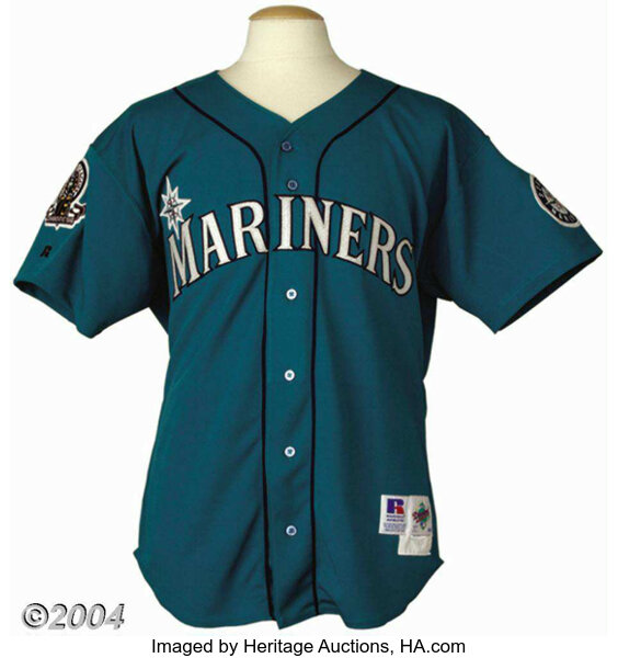 Alex Rodriguez 1995 Game Worn Mariners Rookie Jersey The , Lot #19645