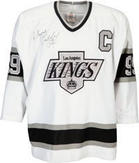 Lot Detail - 1991-92 Wayne Gretzky Los Angeles Kings Autographed Jersey