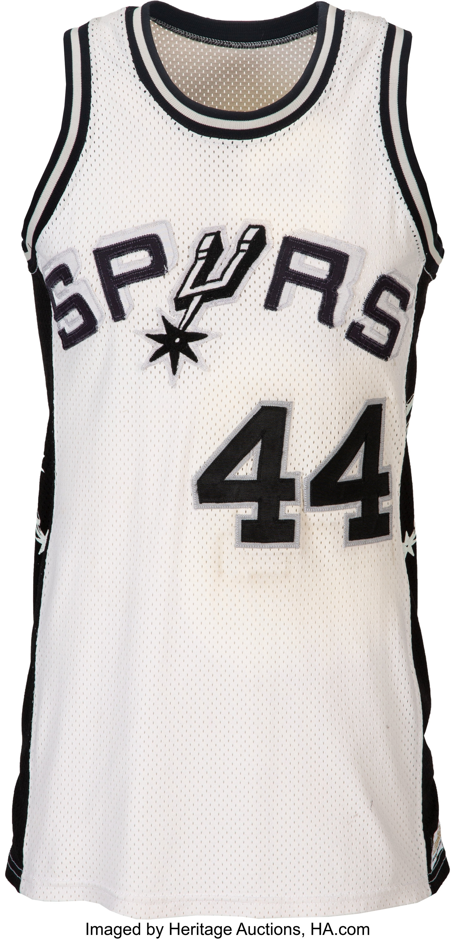 Ca 1977 George Gervin Spurs Game Used Jersey