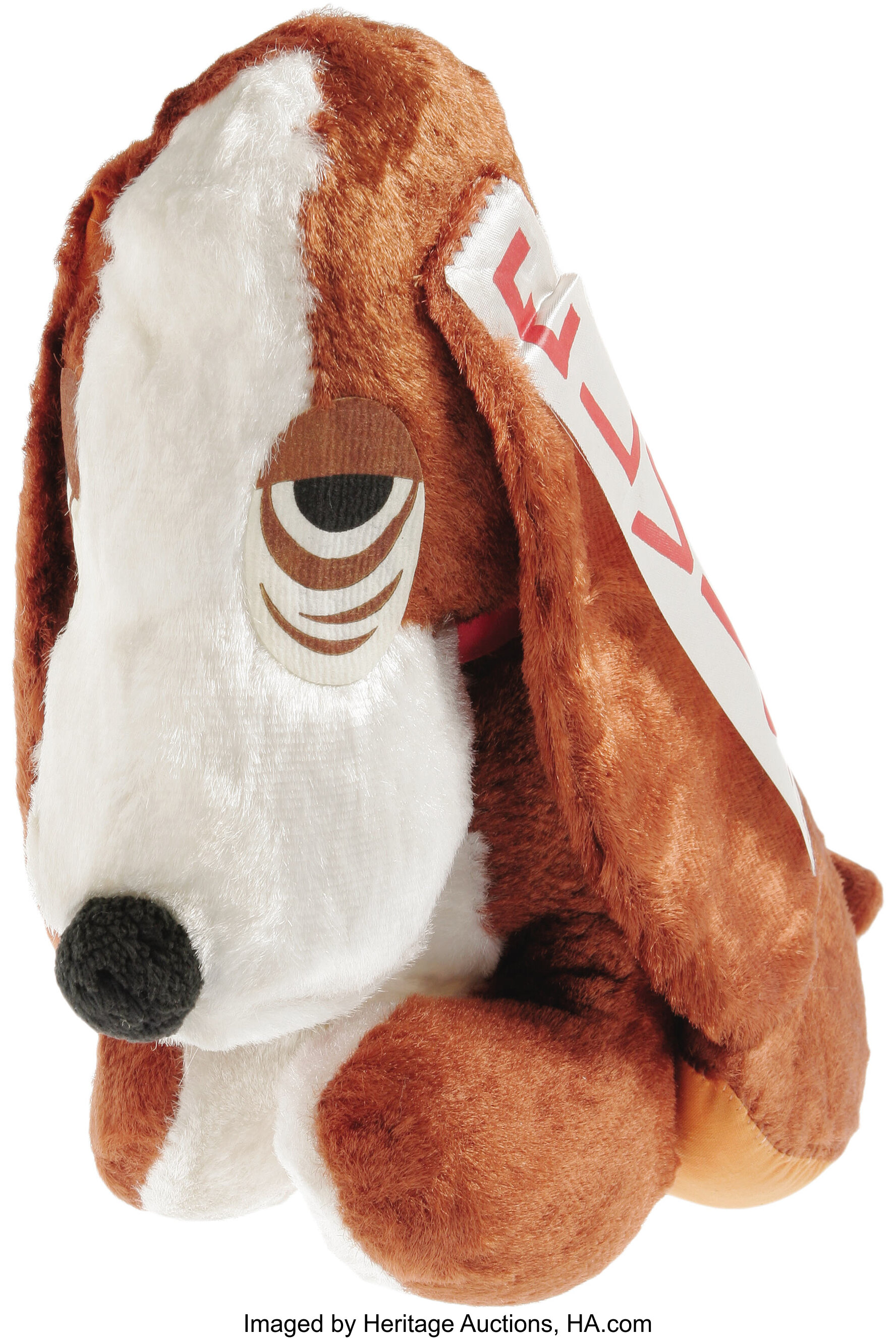 Elvis Presley Hound Dog Stuffed Toy. An adorable hound dog plush, Lot  #23093
