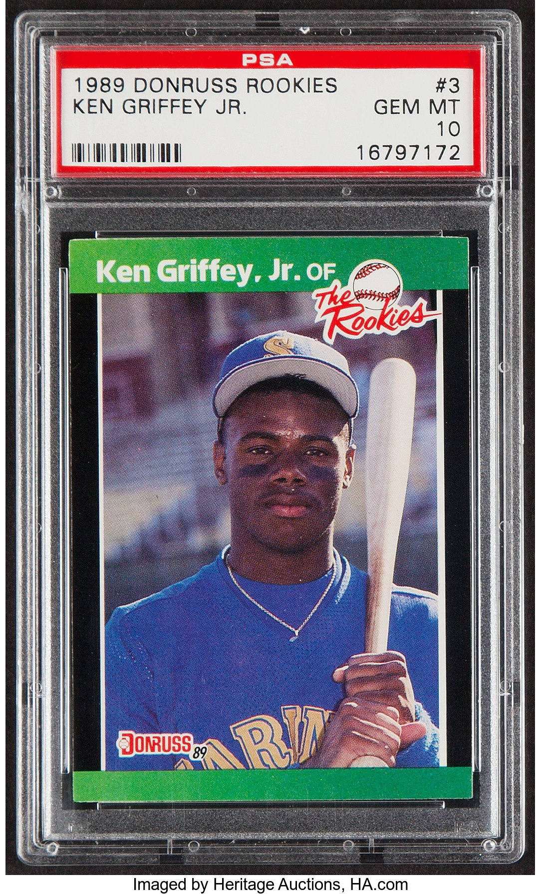 Ken Griffey Jr Rookie Card #30 Scoremasters #30 PSA 9