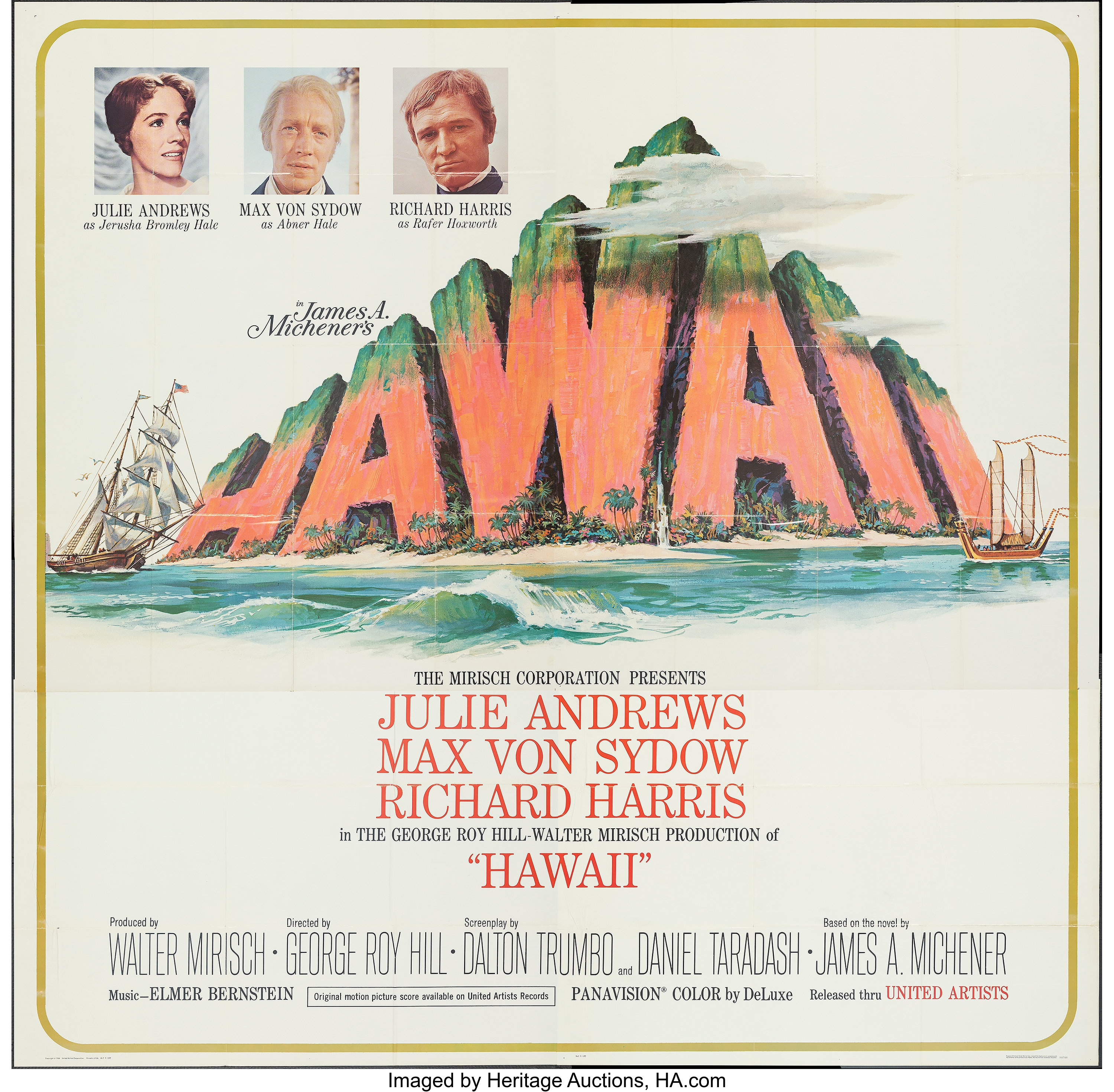 ハワイ政府観光局 1976ビンテージ ポスター Hawaii poster+