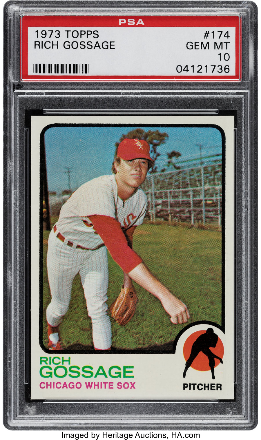 1973 Topps Rich Gossage #174 PSA Gem Mint 10