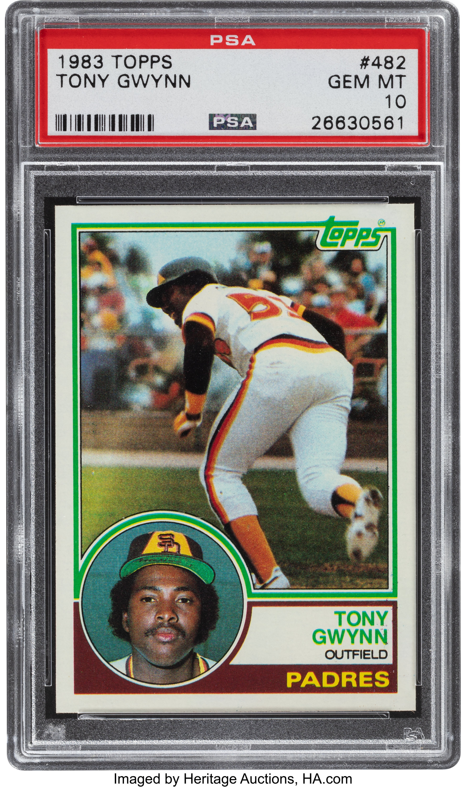 Tony Gwynn 1984 Padres Lite  Old baseball cards, Tony, Gwynn