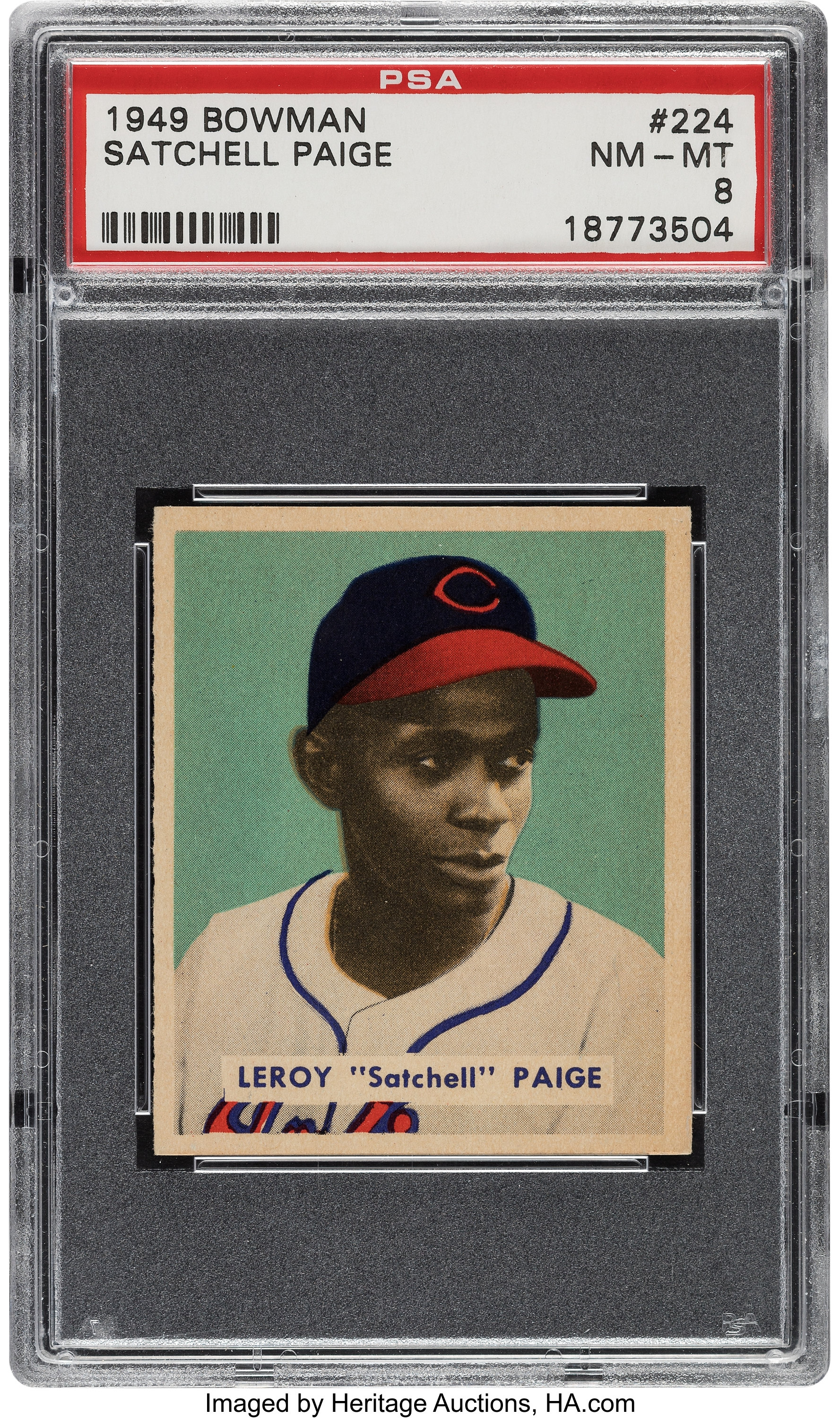 1949 Bowman Satchell Paige