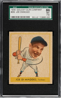 1939 Play Ball Joe Dimaggio #26 SGC 40 VG 3. Baseball Cards