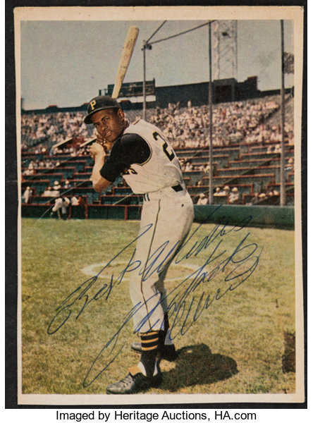 Roberto Clemente Signed Photograph