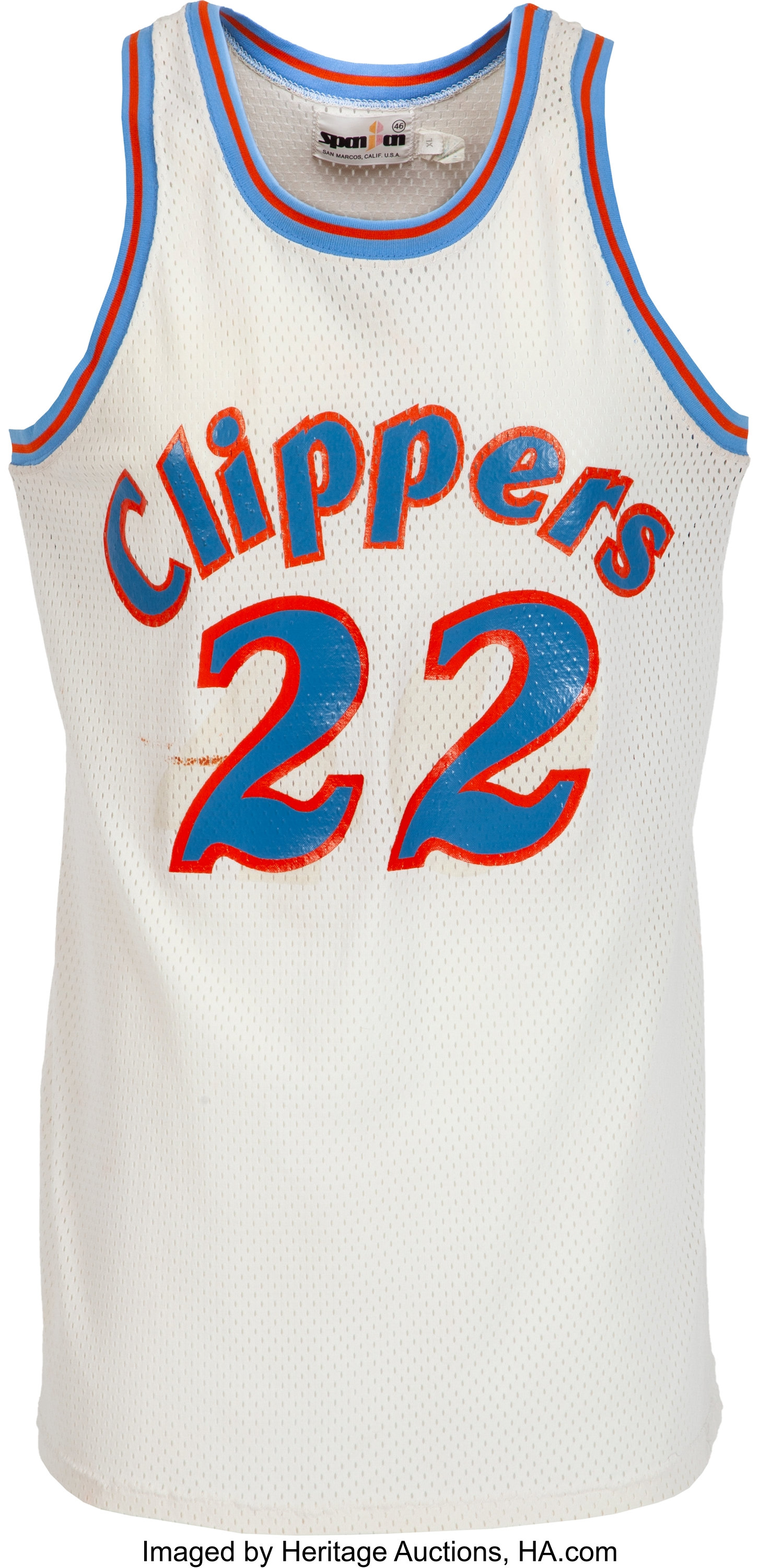 Lot Detail - Late 1970's San Diego Clippers Worn Warm-Up Uniform (2)