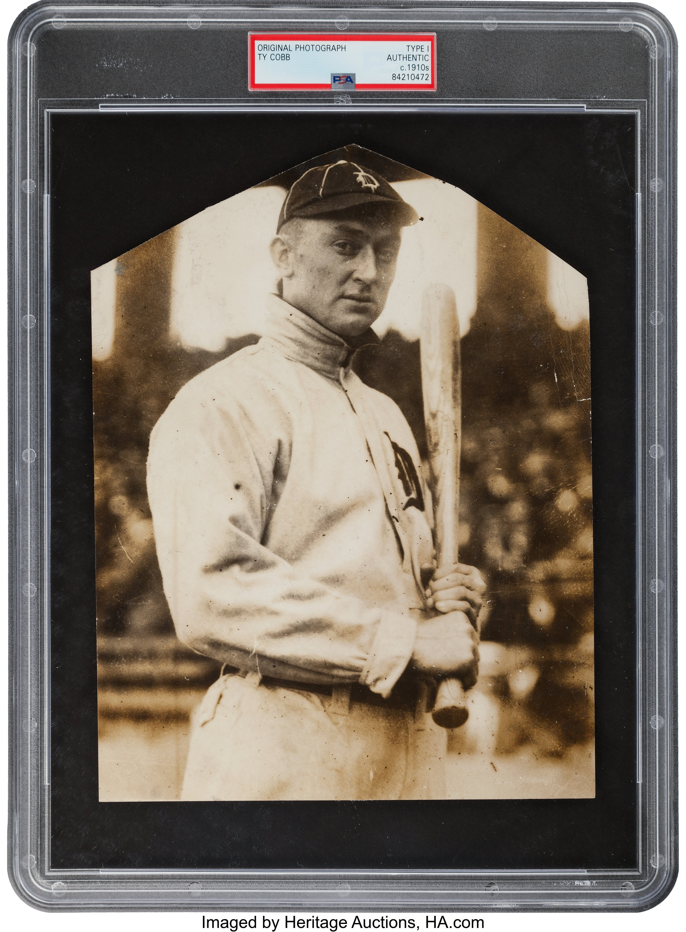 1918 Ty Cobb Type 1 3.5 x 6 Photo, PSA. Detroit Tigers – Brigandi Coins &  Collectibles