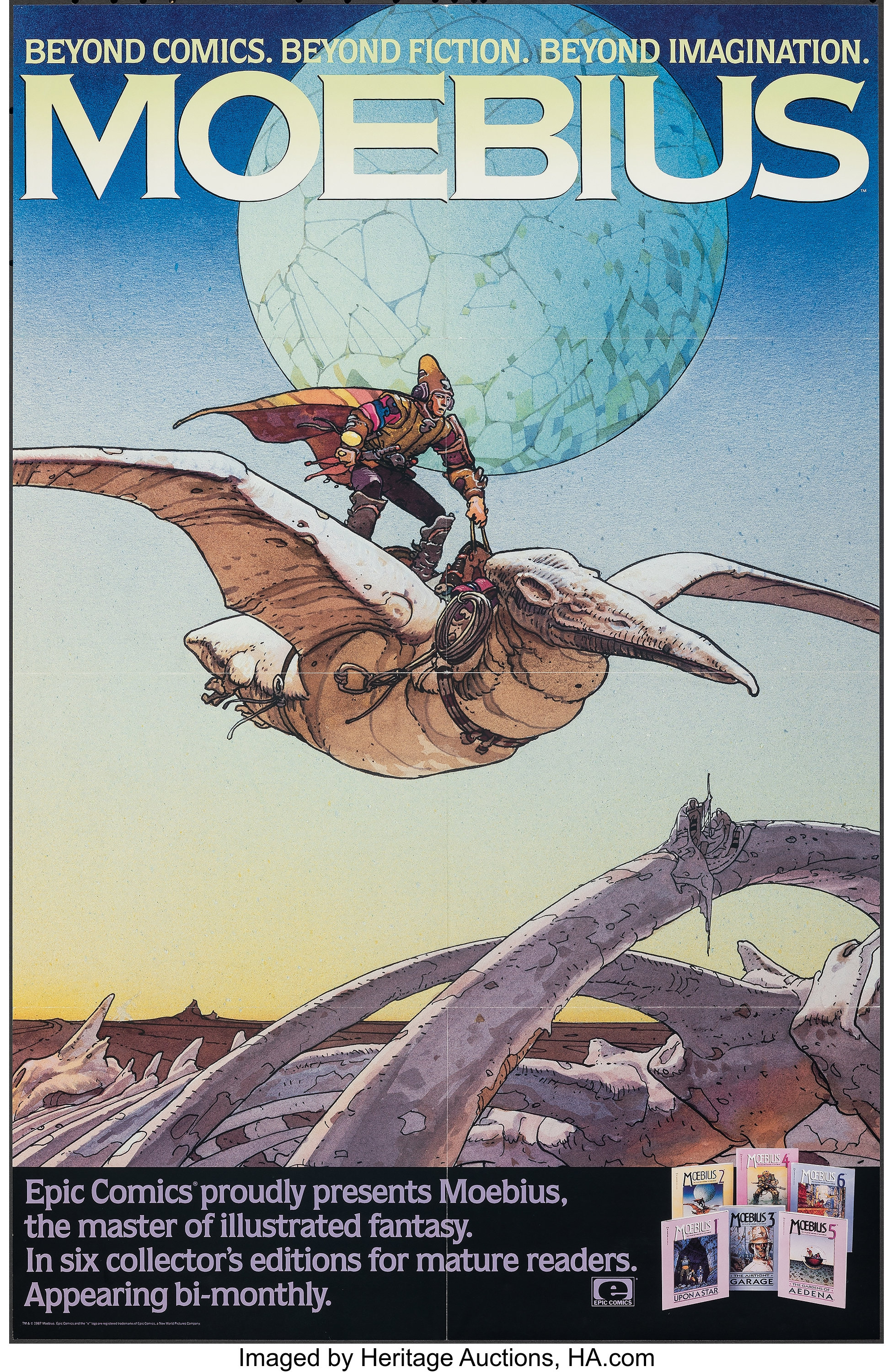 instinkt umoral Ernest Shackleton Moebius Collections (Epic Comics, 1987). Folded, Very Fine+. Comic | Lot  #53082 | Heritage Auctions