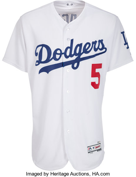 Corey Seager Game-Used Jersey from the 9/25/20 Game vs. LAA - Size