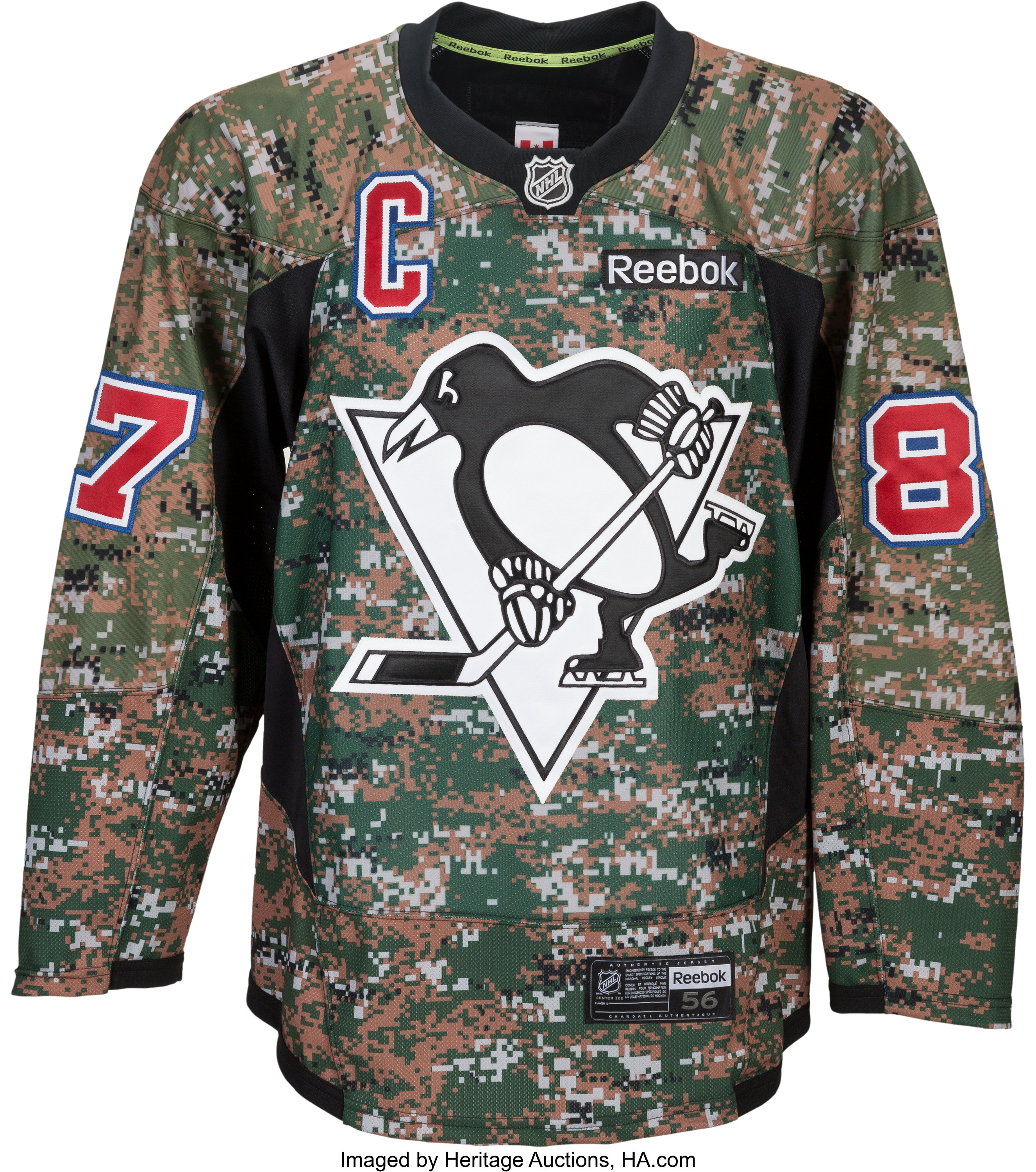 Crosby 2025 camo jersey