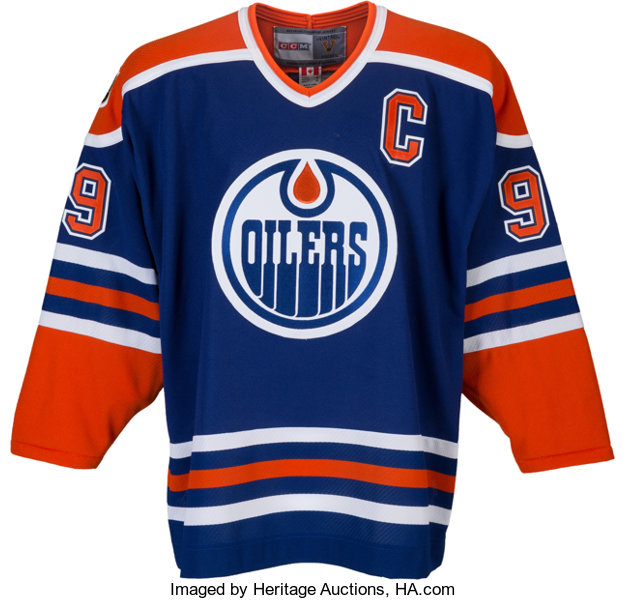 Edmonton Oilers Game Used NHL Jerseys for sale