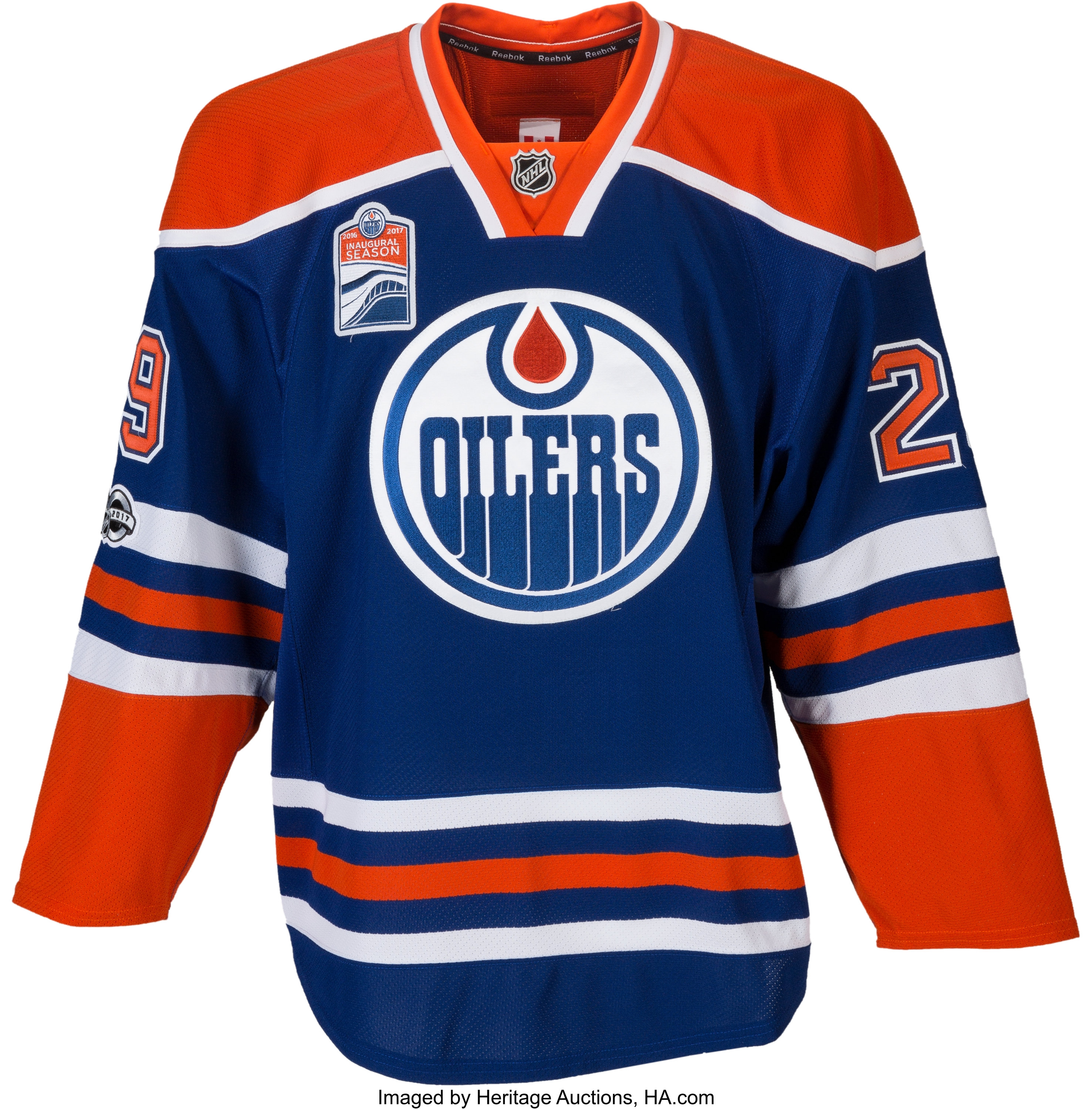 Leon Draisaitl #29 With A - 2022-23 Edmonton Oilers Game-Worn Reverse  Retro Set #2 Jersey (Worn 1 Game) - NHL Auctions