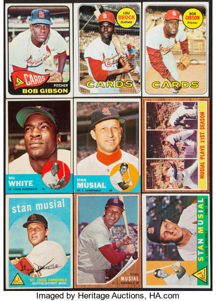 1969 Topps # 85 Lou Brock St. Louis Cardinals (Baseball Card) EX Cardinals