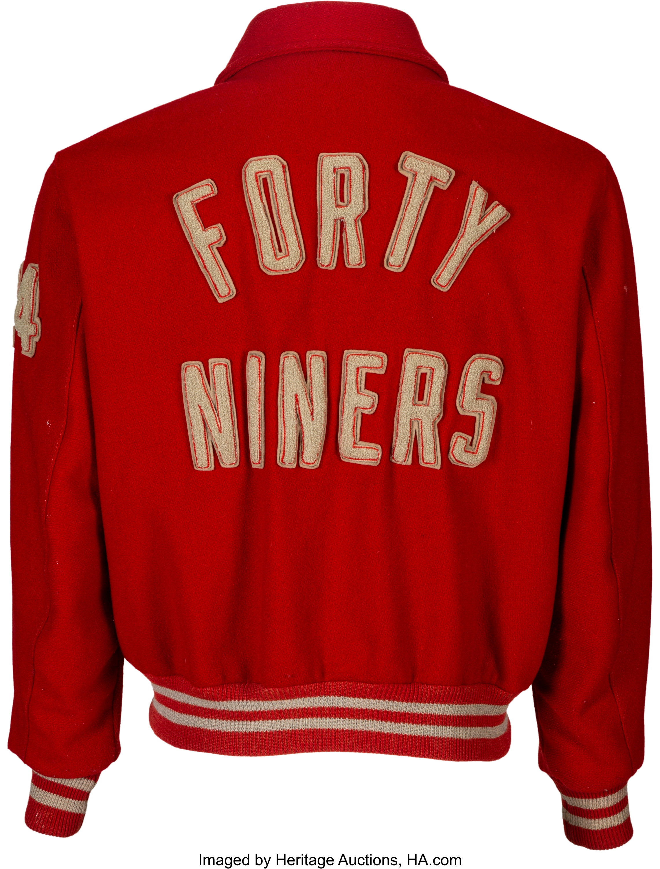 1950's-60's San Francisco 49ers Game Worn Sideline Jacket Likely