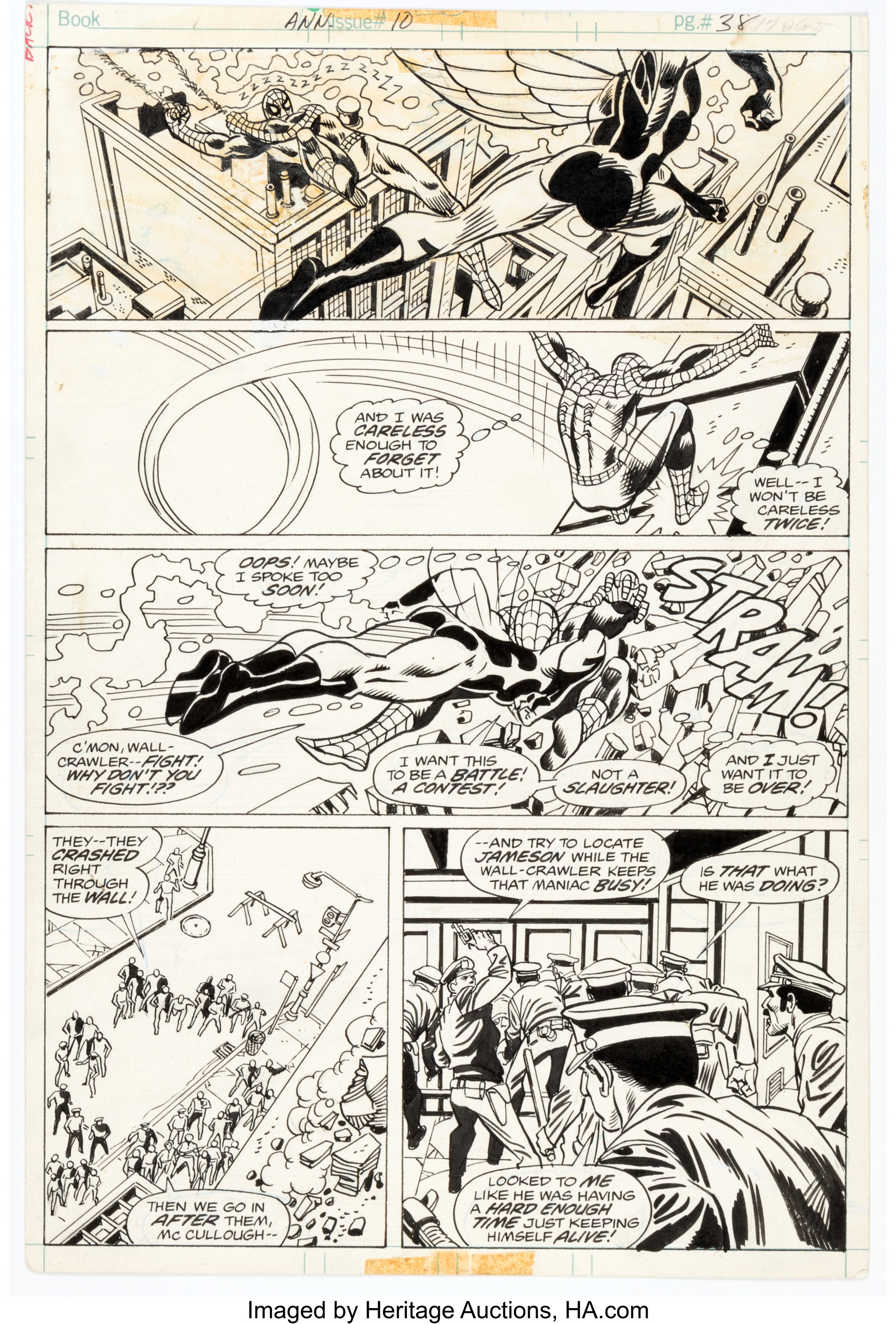 Gil Kane and Mike Esposito Amazing Spider-man Annual #10 Story Page ...