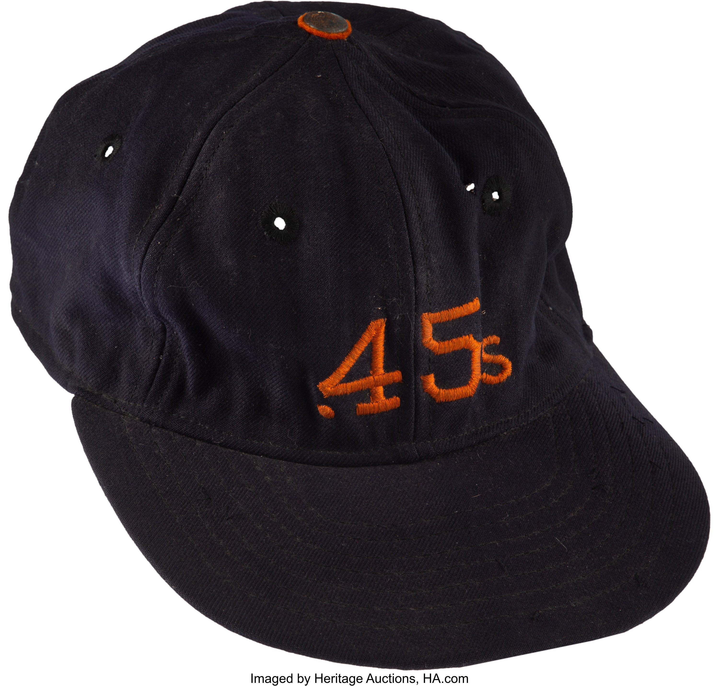 Circa 1963 Joe Morgan Game Worn Houston Colt .45's Rookie Cap with