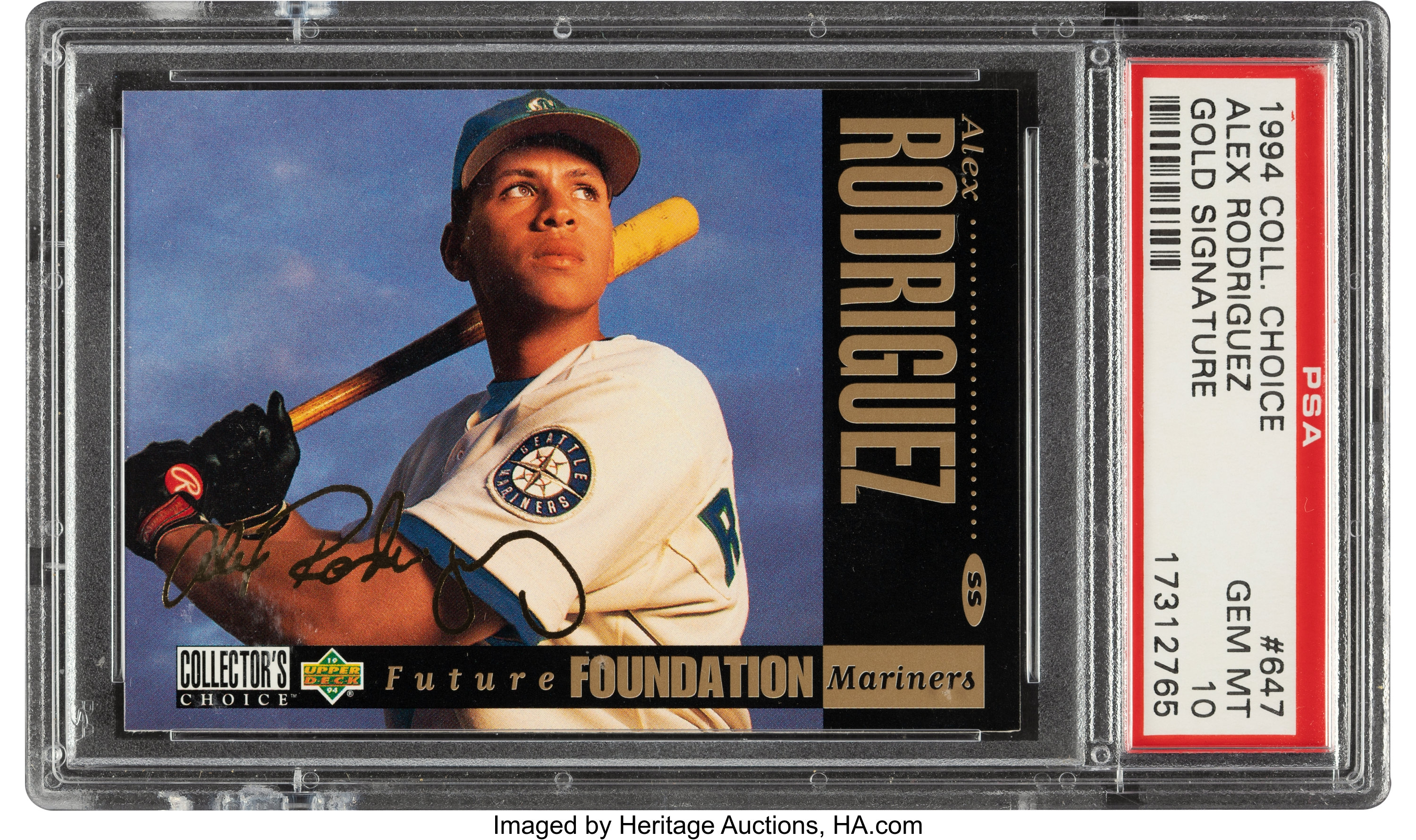 1994 Collector's Choice Alex Rodriguez Rookie Card Saw the Future