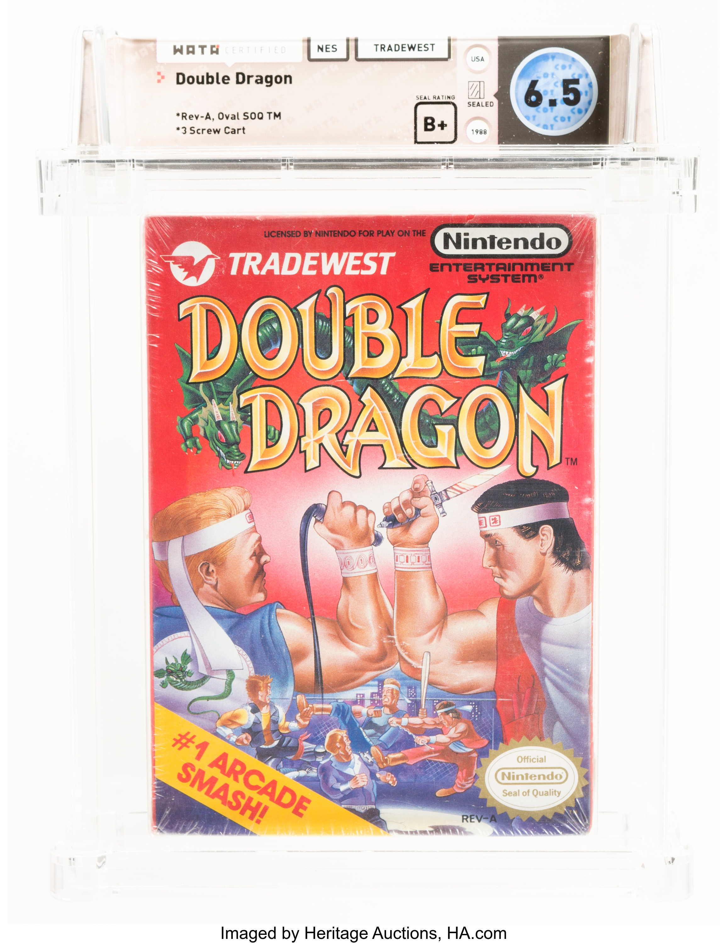 Double Dragon , Arcade Video game by Technos Japan Corp. (1987)