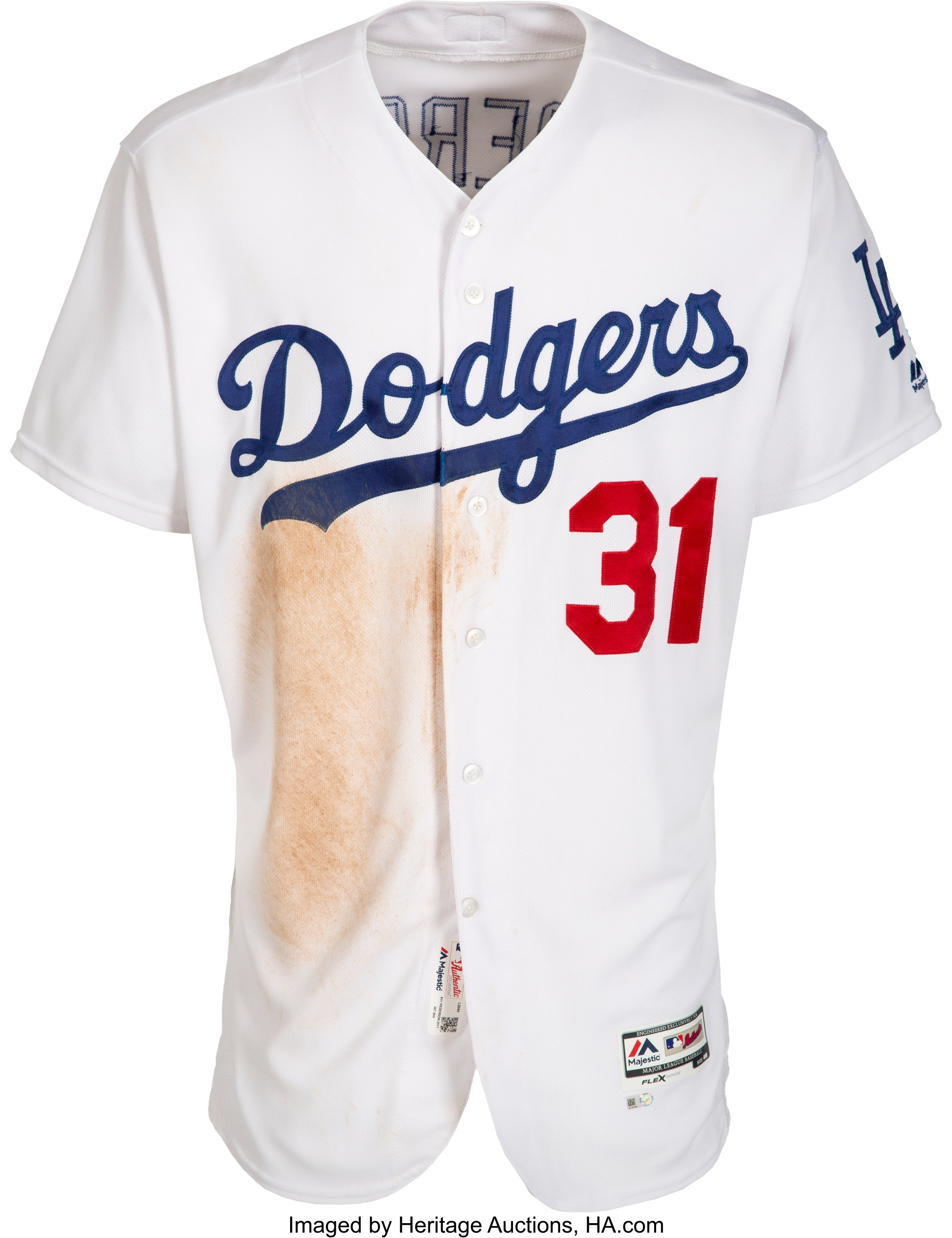 Joc Pederson Signed Los Angeles Dodgers Jersey (JSA COA) 2015 All Star  Outfield