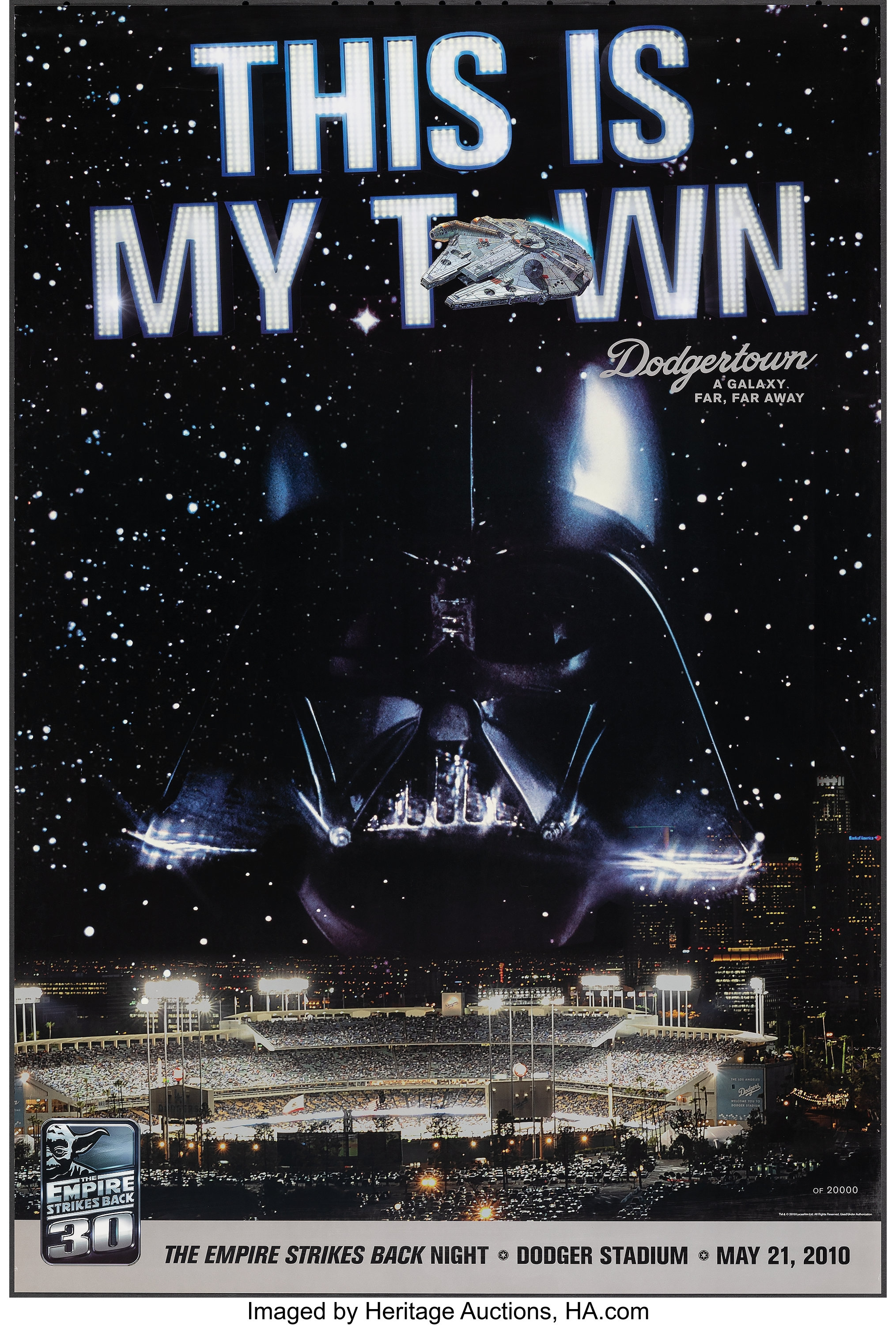 Star Wars Night at Dodger Stadium features exclusive T-shirt