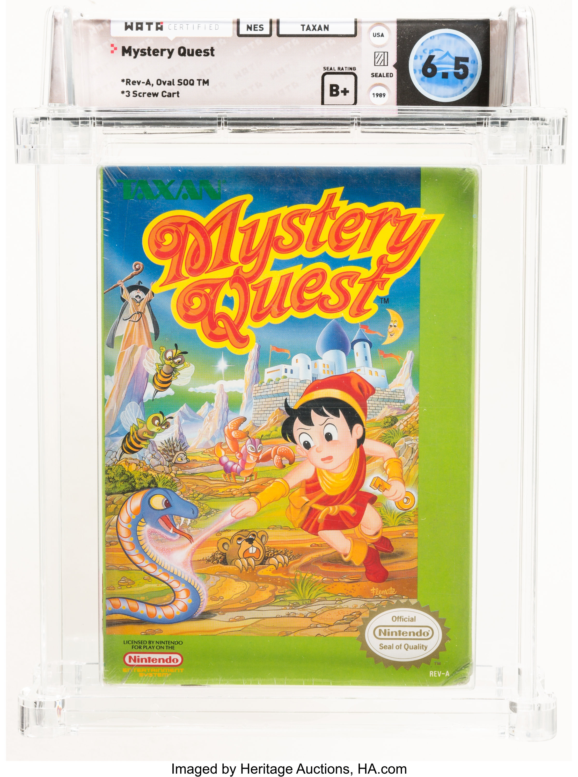 Mystery quest clearance nes