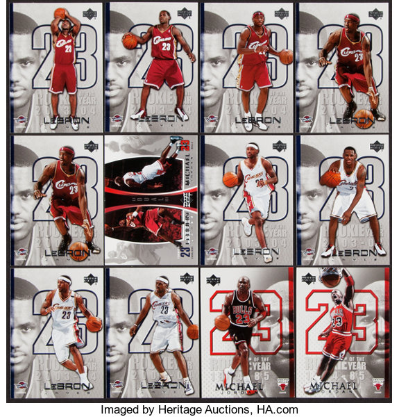 20 Different Michael Jordan Basketball Cards