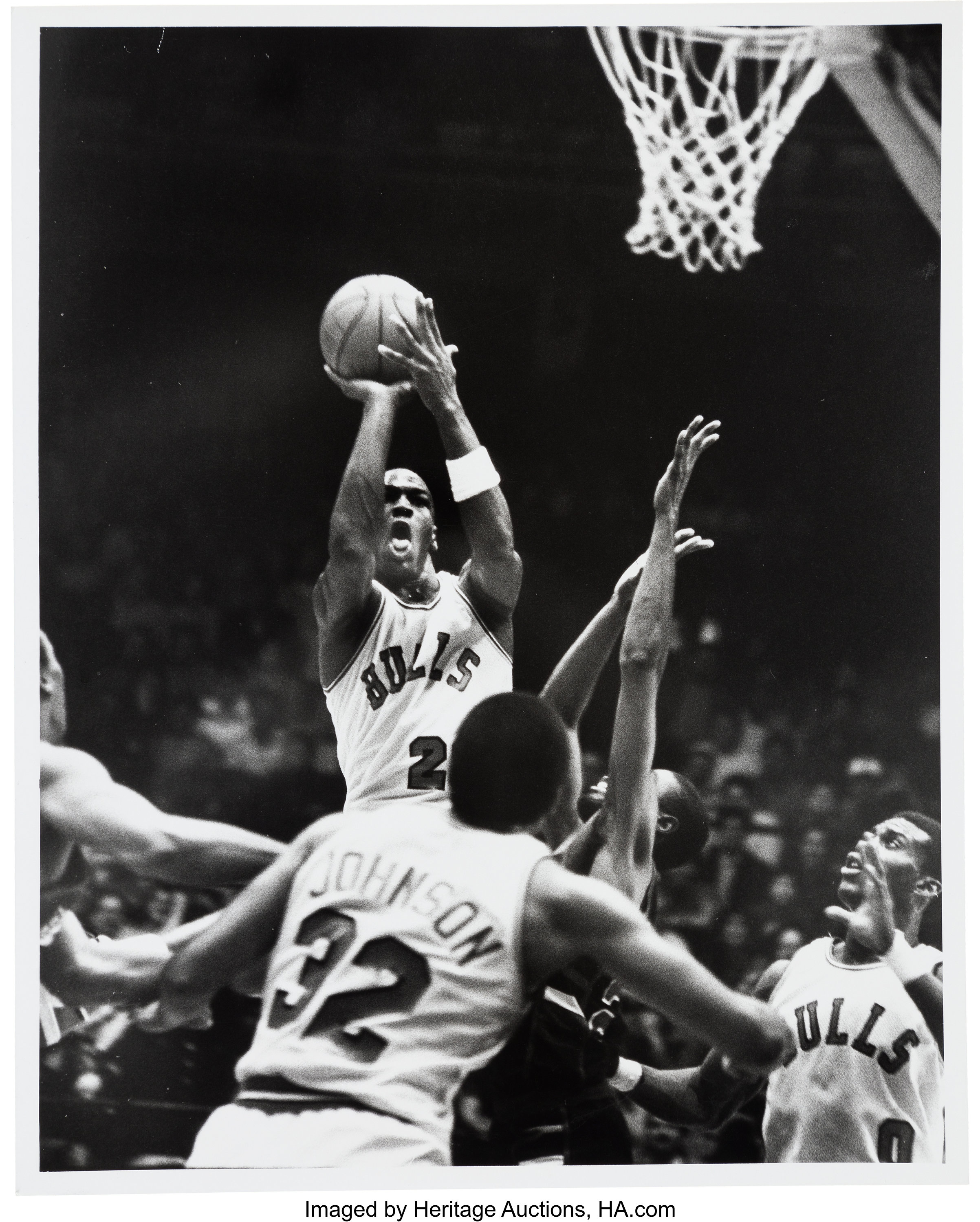 Lot Detail - Iconic 1984-85 Michael Jordan Chicago Bulls Rookie Season  Photograph (Classic Tongue-Out Shot Wearing 'Air Jordan I' Sneakers!) –  PSA/DNA Type 1