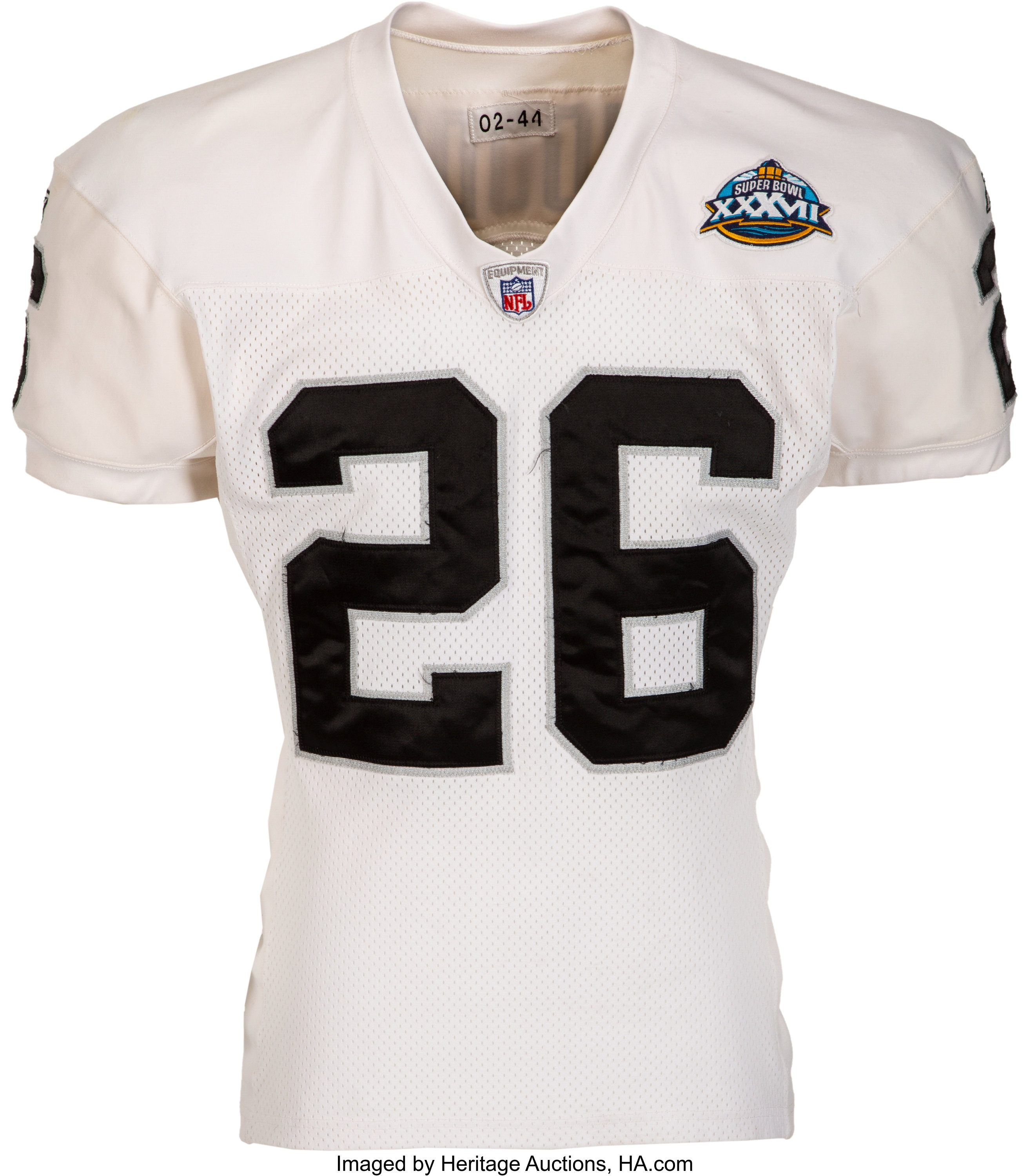 Raiders super on sale bowl jersey